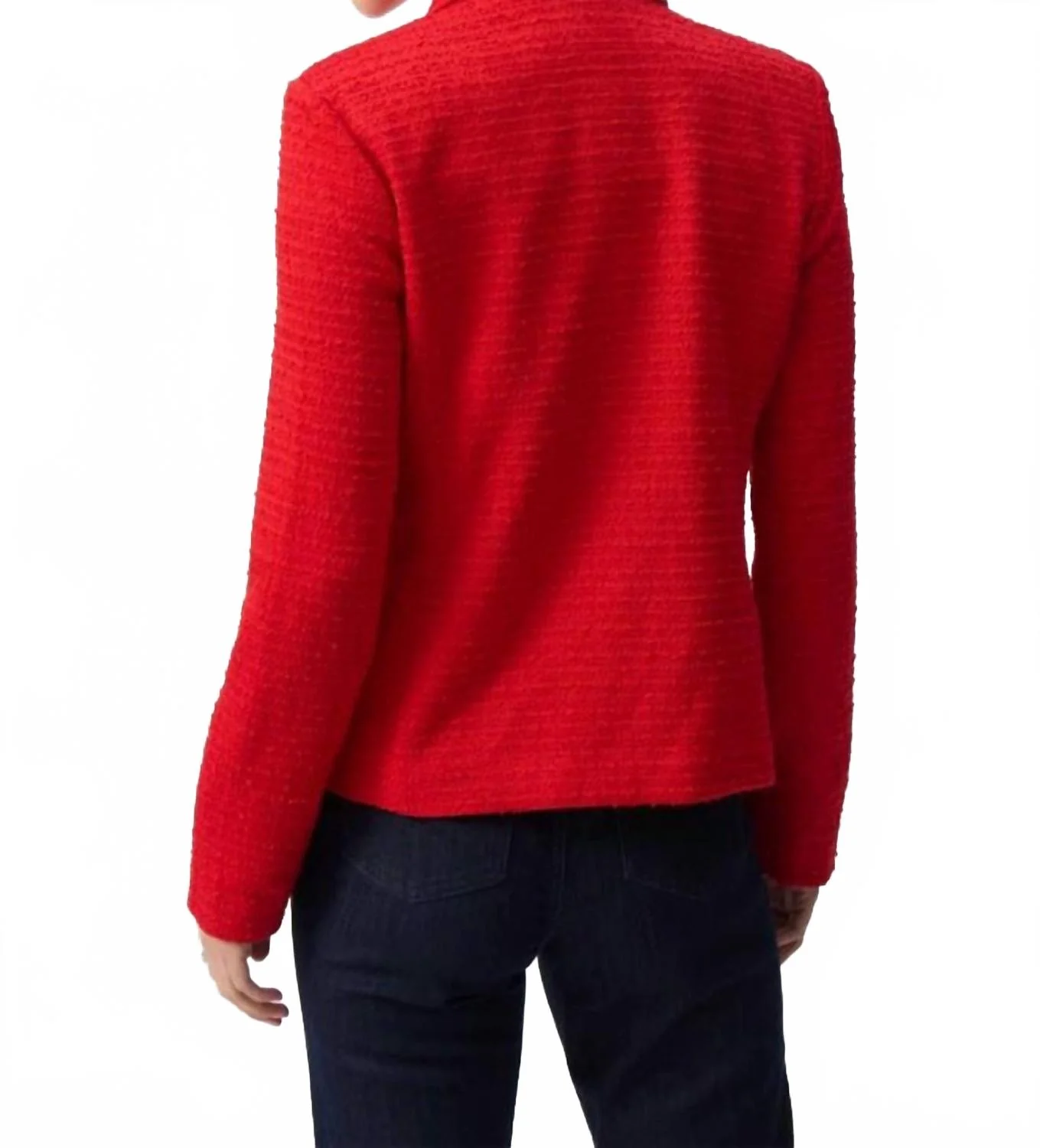 Everly Blazer In Red