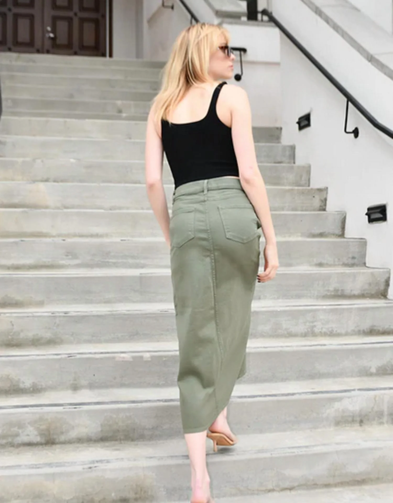 Maxine Skirt In Army