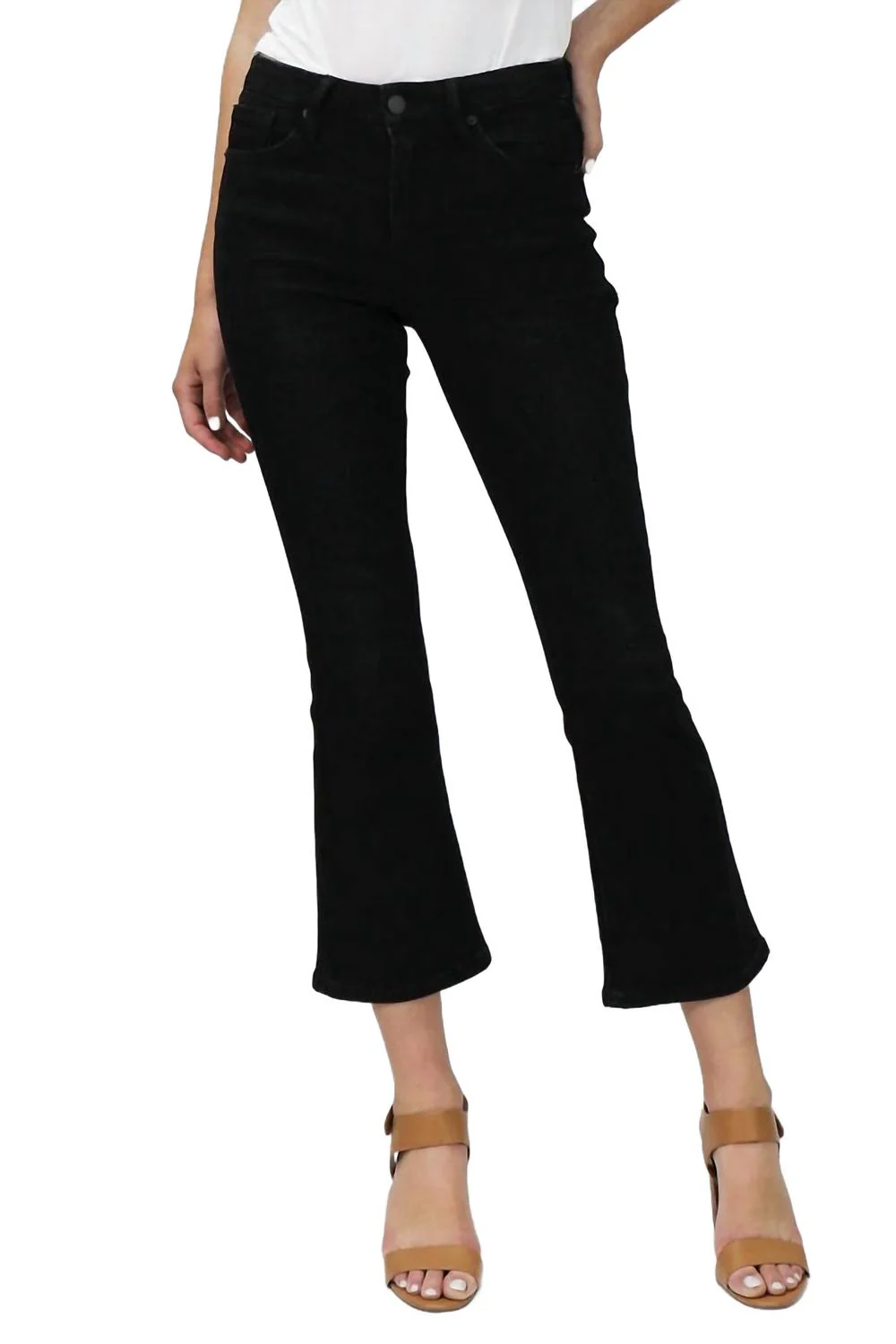 Jeanne Hi Rise Jeans In Blackwell