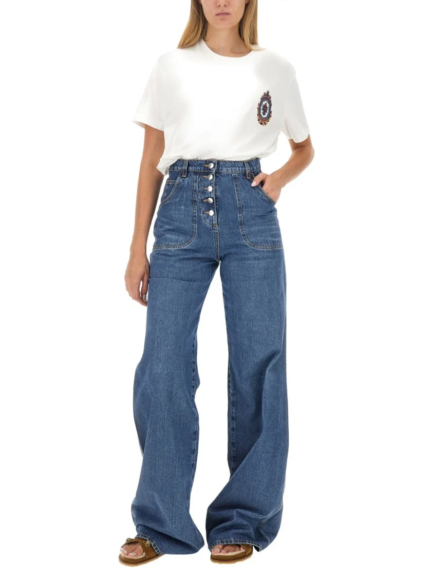 High-Waisted Skinny Fit Jeans