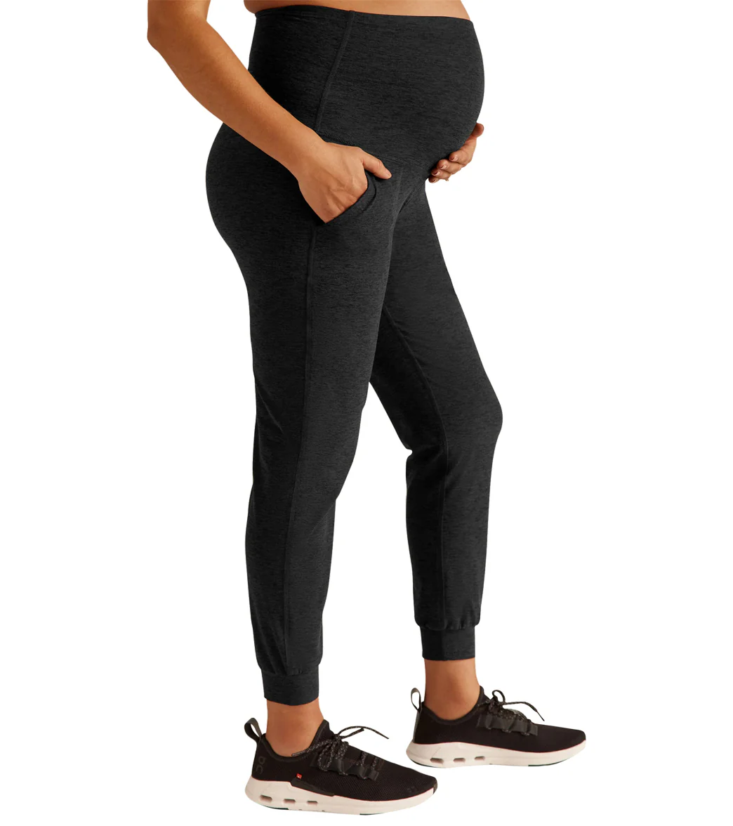 Beyond Yoga Spacedye Beyond The Bump Maternity Midi Joggers