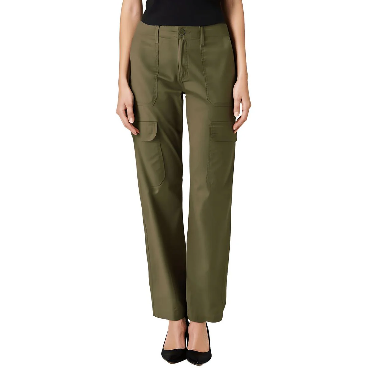 Womens Pocket Cotton Cargo Pants