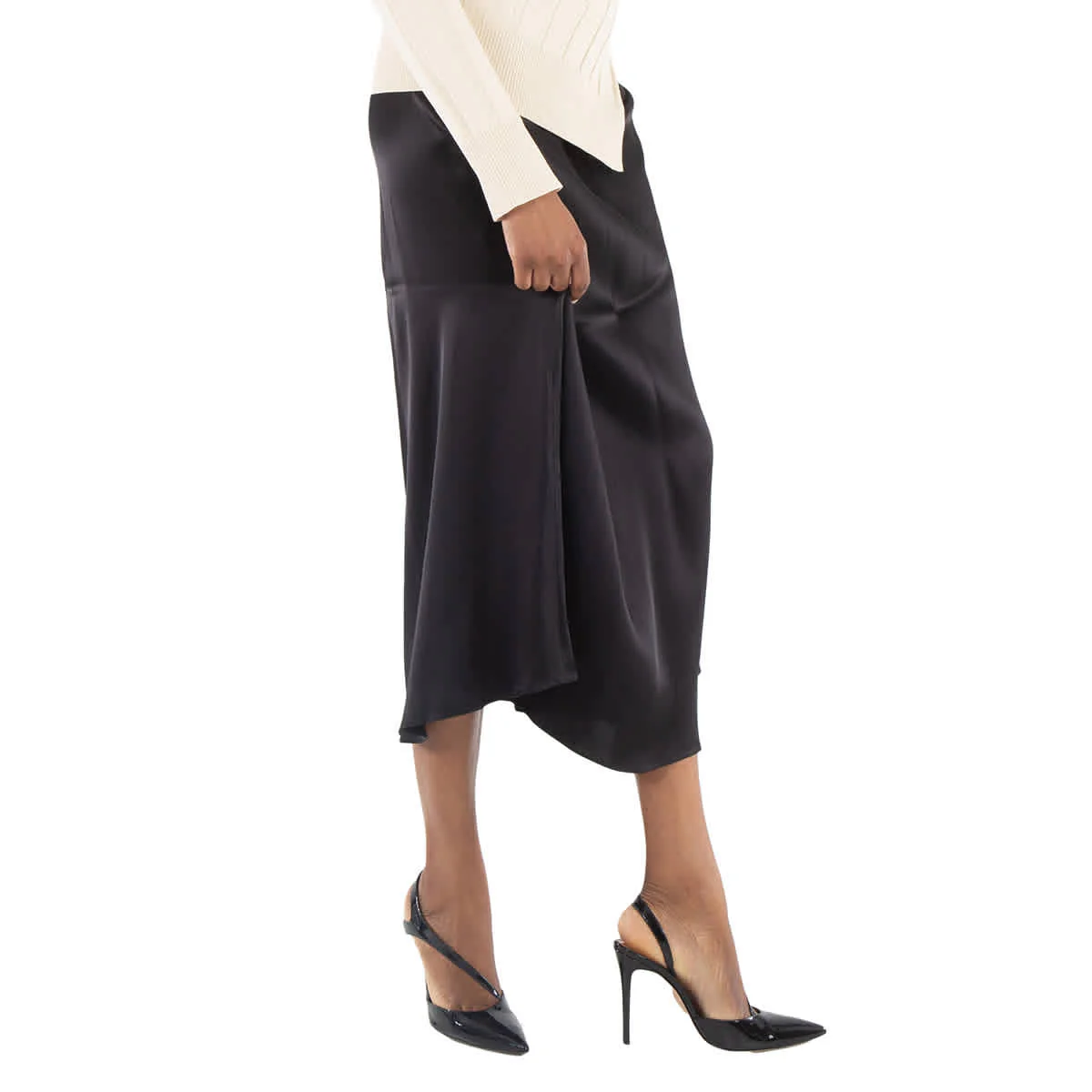 Stella Mccartney Asymmetric Draped Midi Skirt