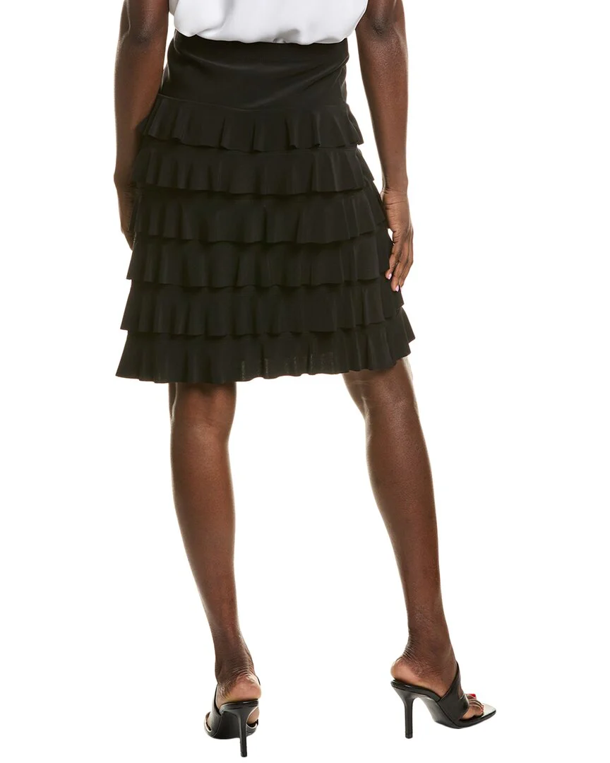 Joseph Ribkoff Tiered Ruffle Skirt