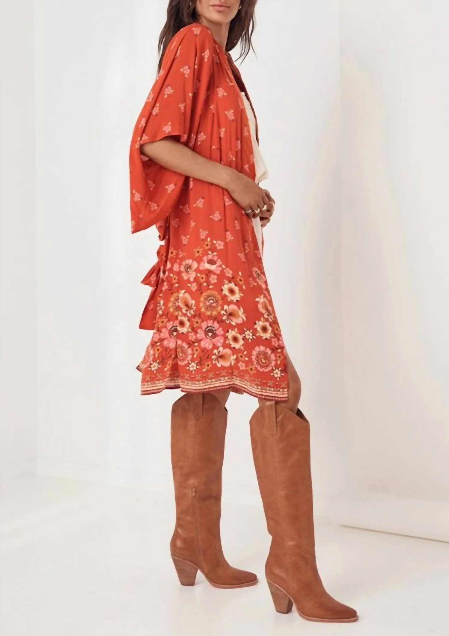 Joni Midi Robe In Campfire