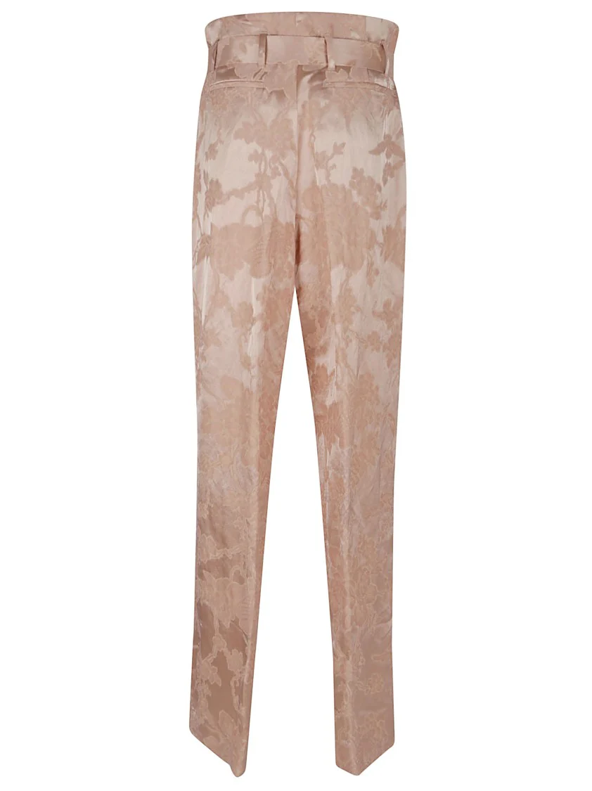 Peaches Linen Blend Trousers