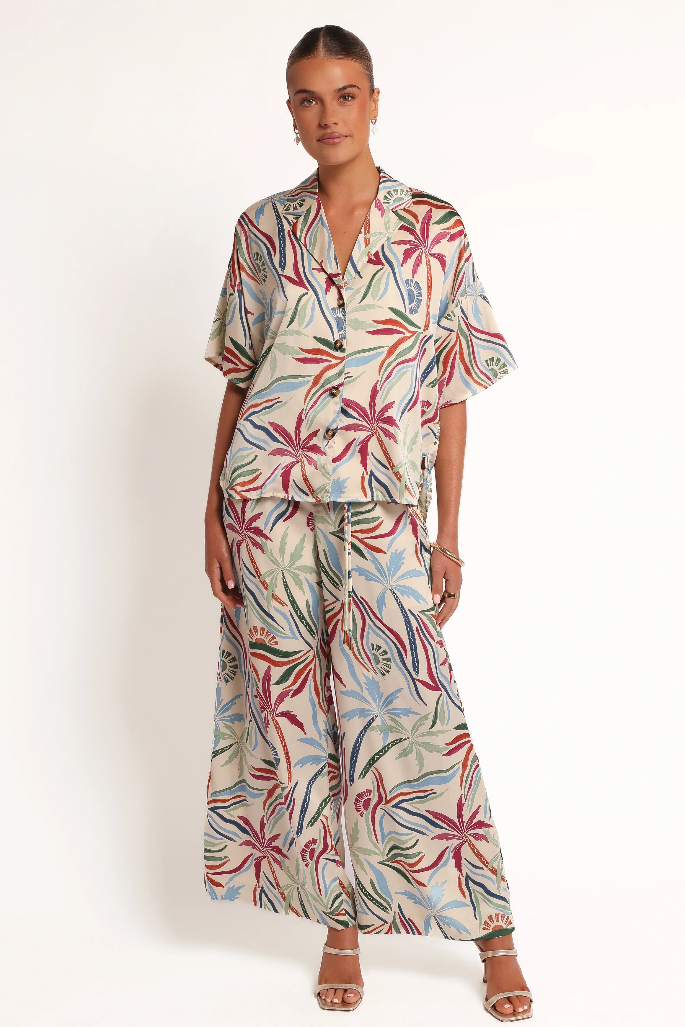 Illoura Short Sleeve Shirt - Tahitian Tide