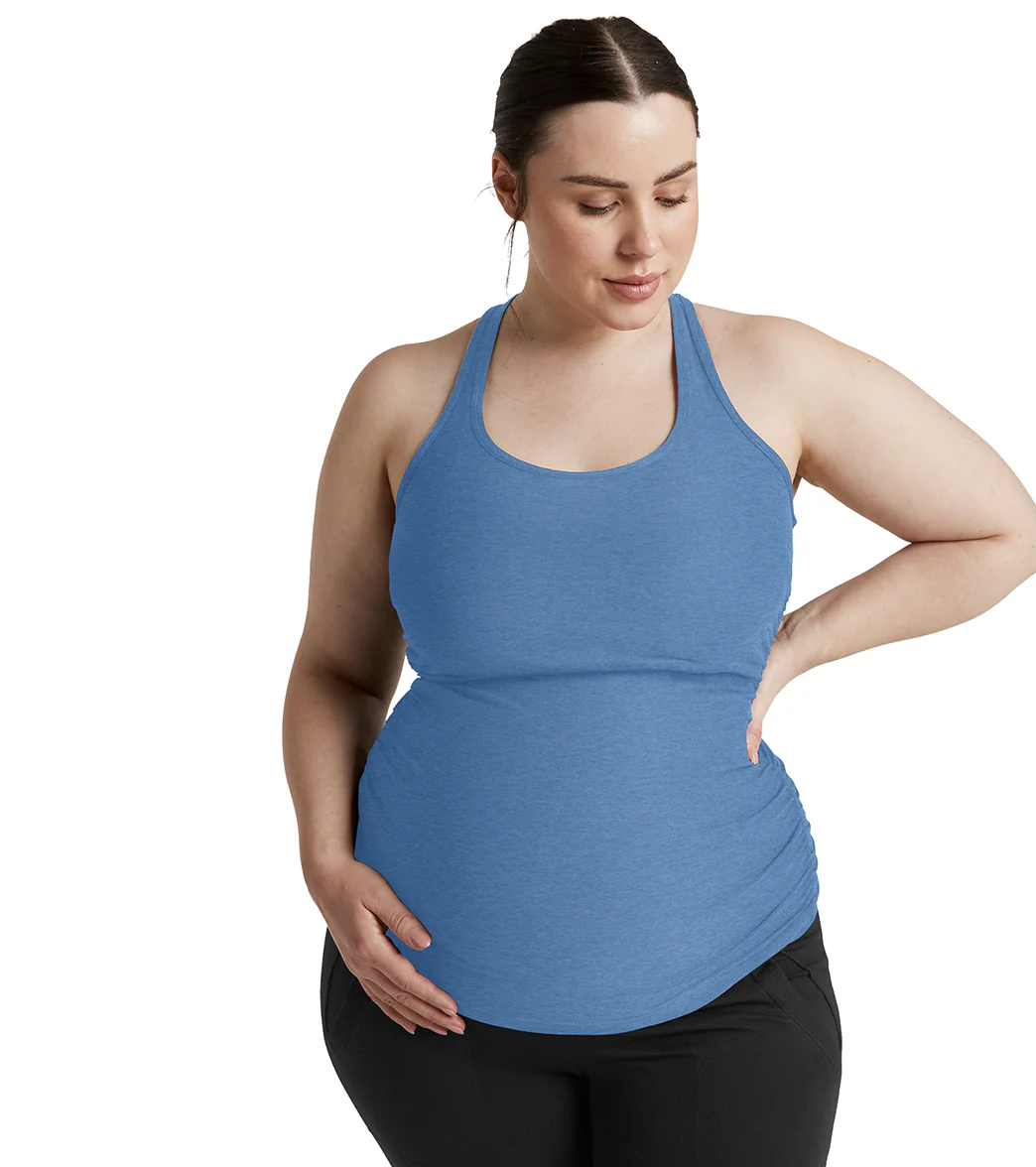 Beyond Yoga Maternity Travel Racerback Tank