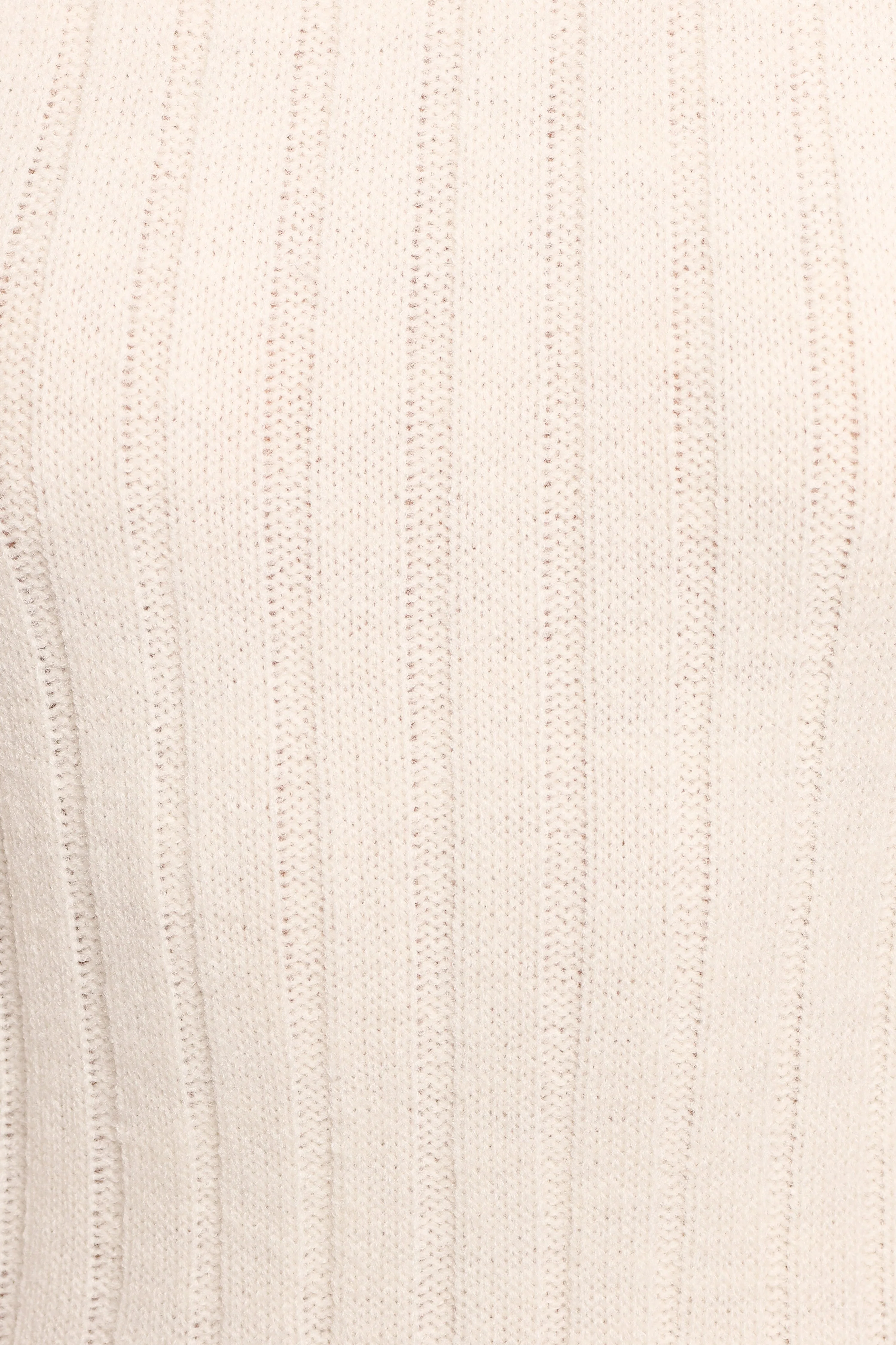 Kellie Knit Midi Dress - White