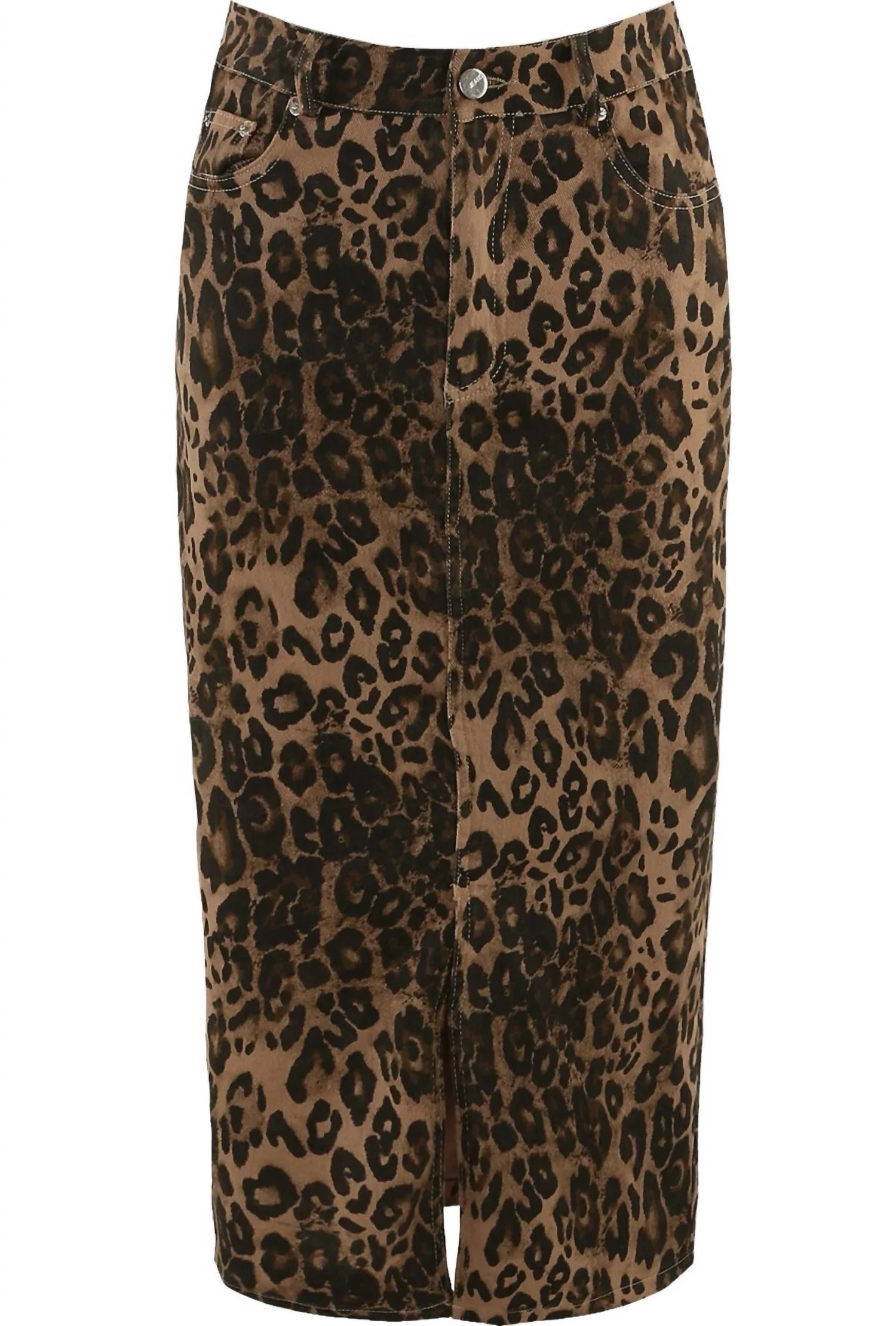 Women's Safari Chic Skirt In Leopard