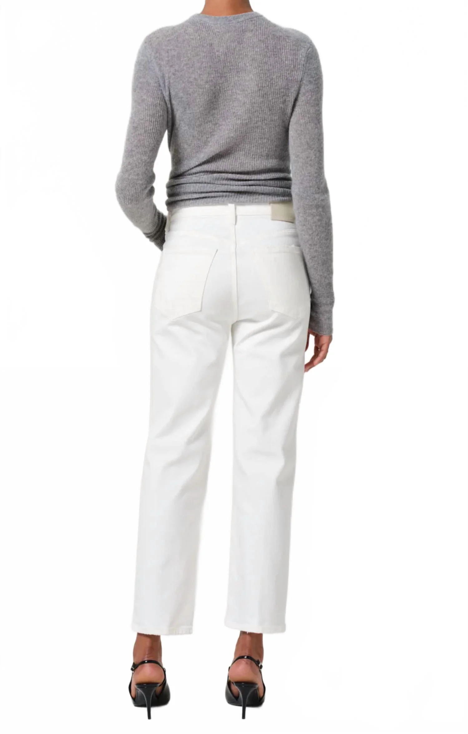 Palma Straight Jeans In Soft White