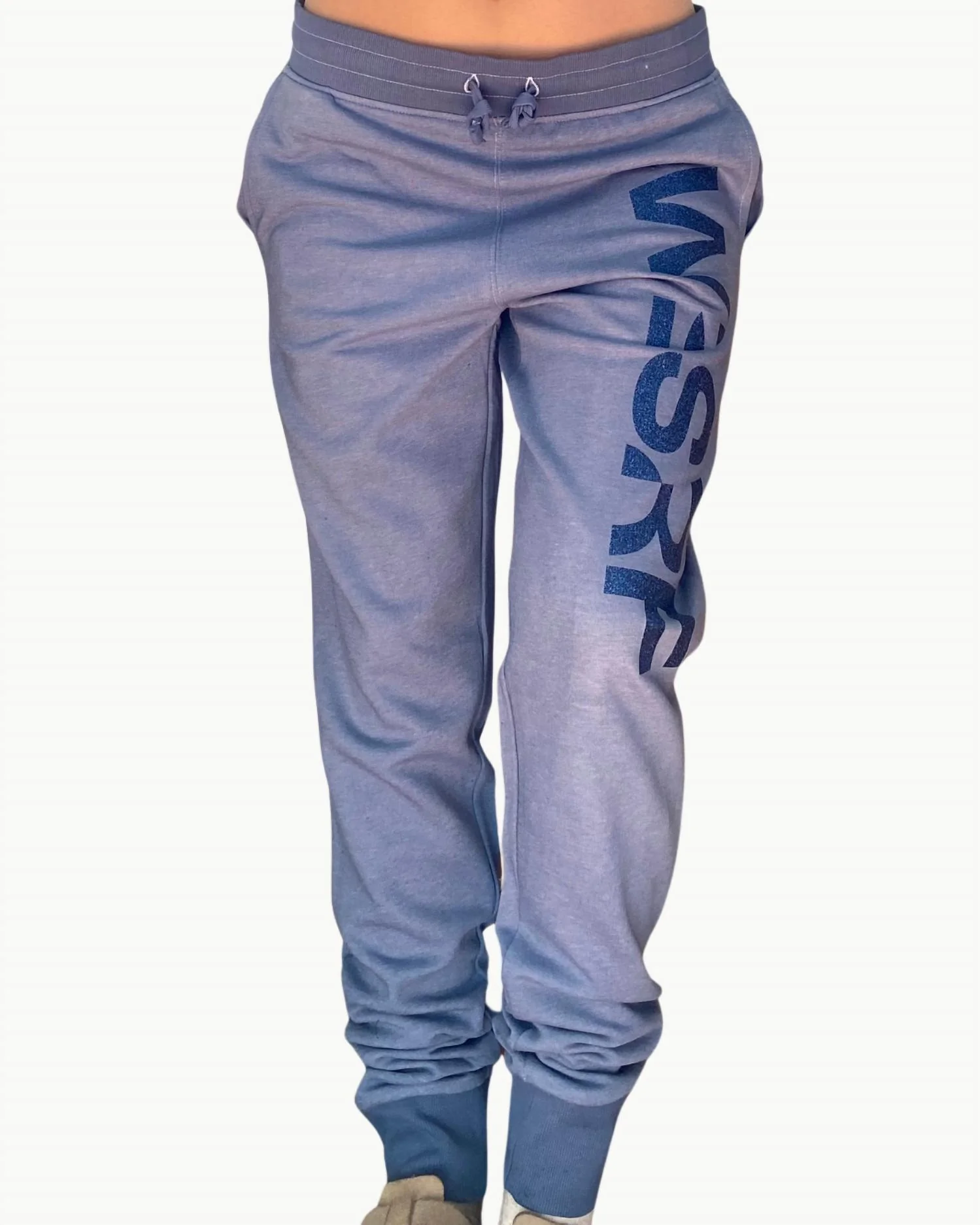 Women's Jogger Pants In Vintage Bleu Water