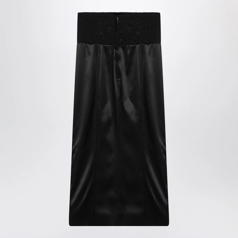 Dolce&Gabbana Midi Skirt With Corset Belt