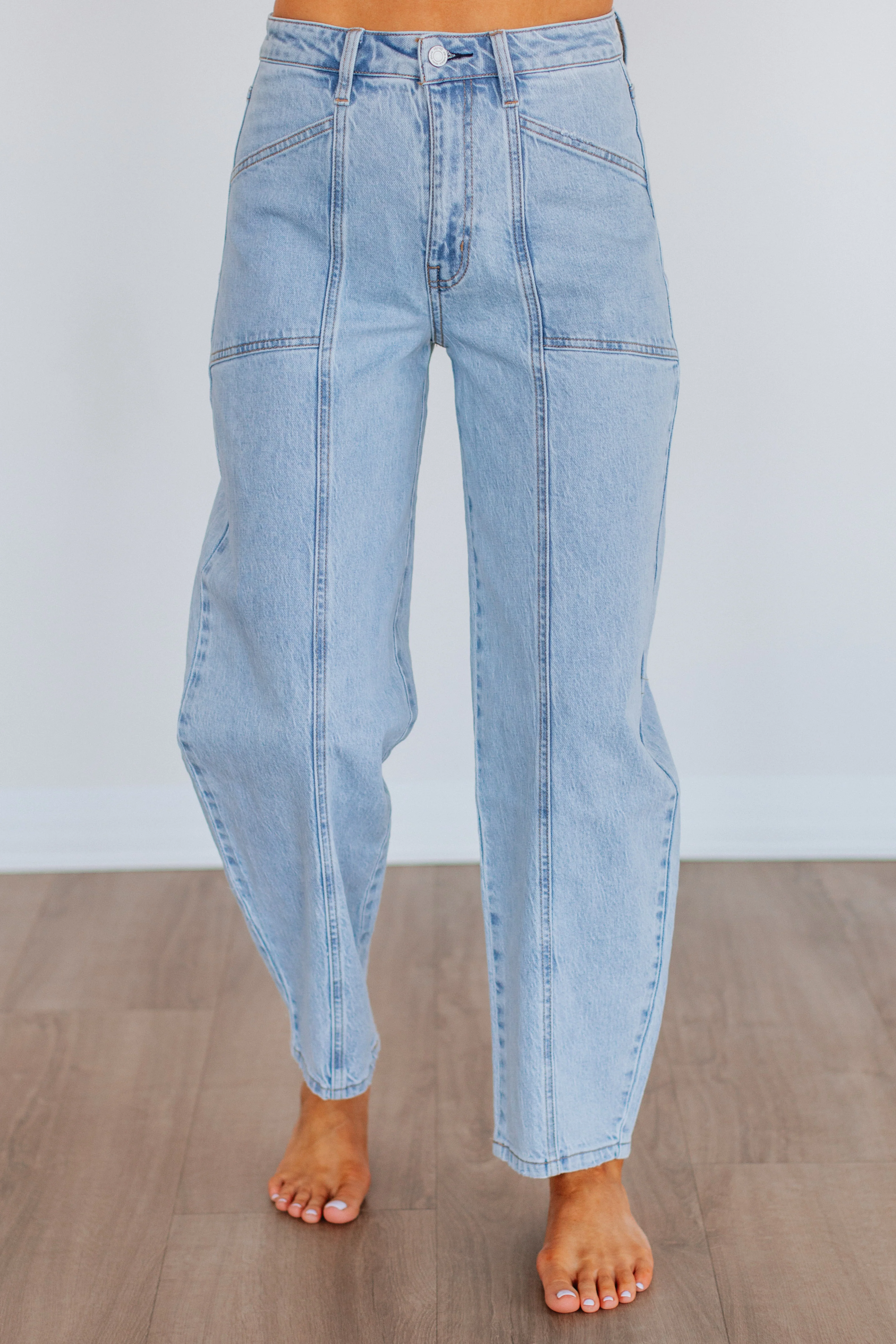 Kate Vervet Jeans - Light Wash