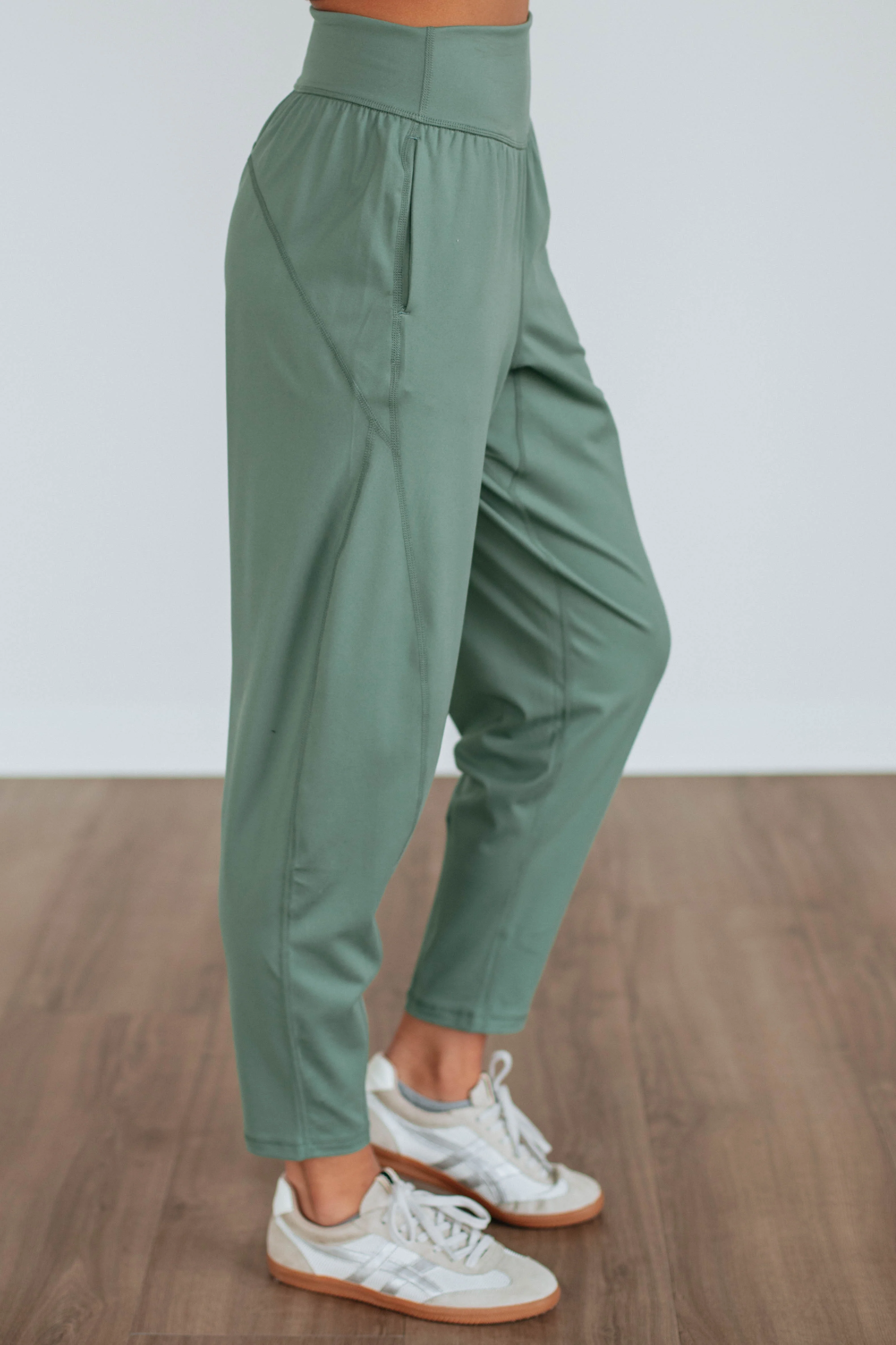 Seine Active Pants - Fern