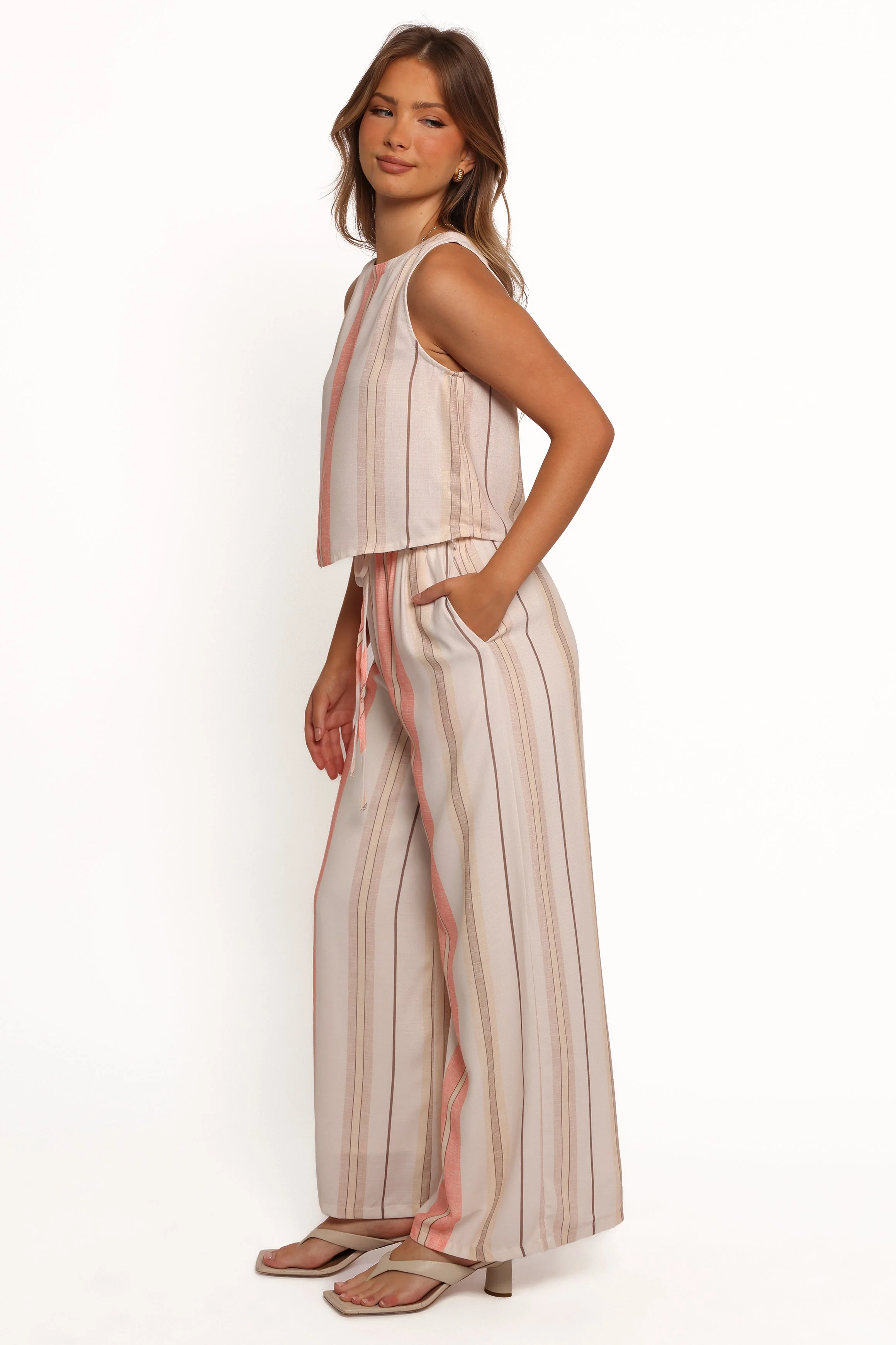 Mckenzie Pant Set - Multi Stripe