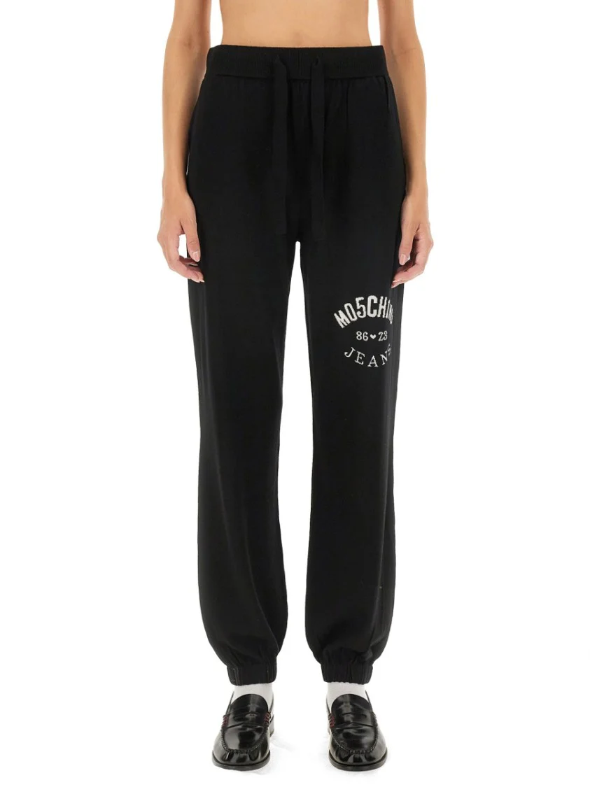 Relaxed Fit Jogging Pants With Logo