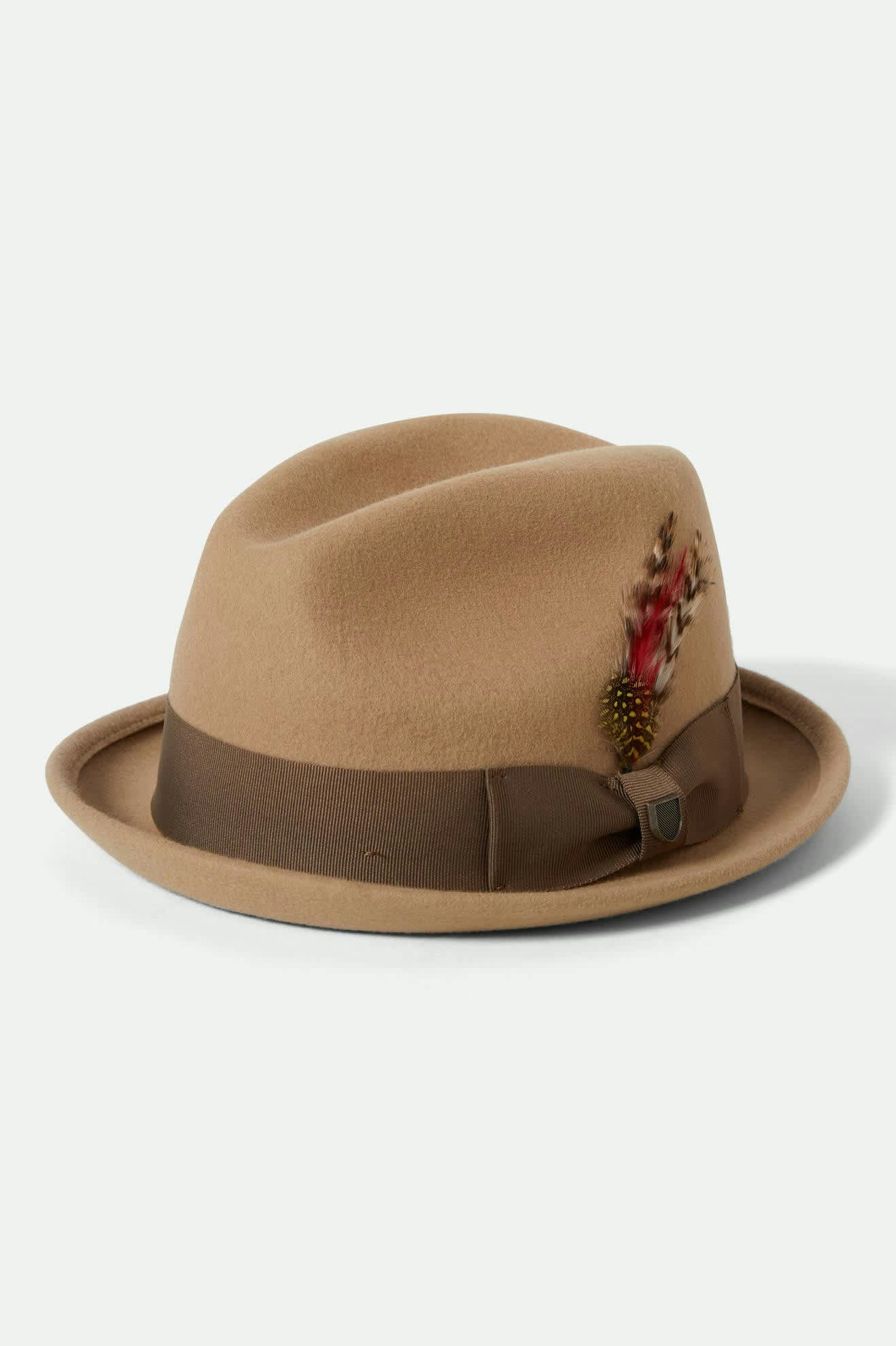 Gain Fedora - Sand/Antique Brass