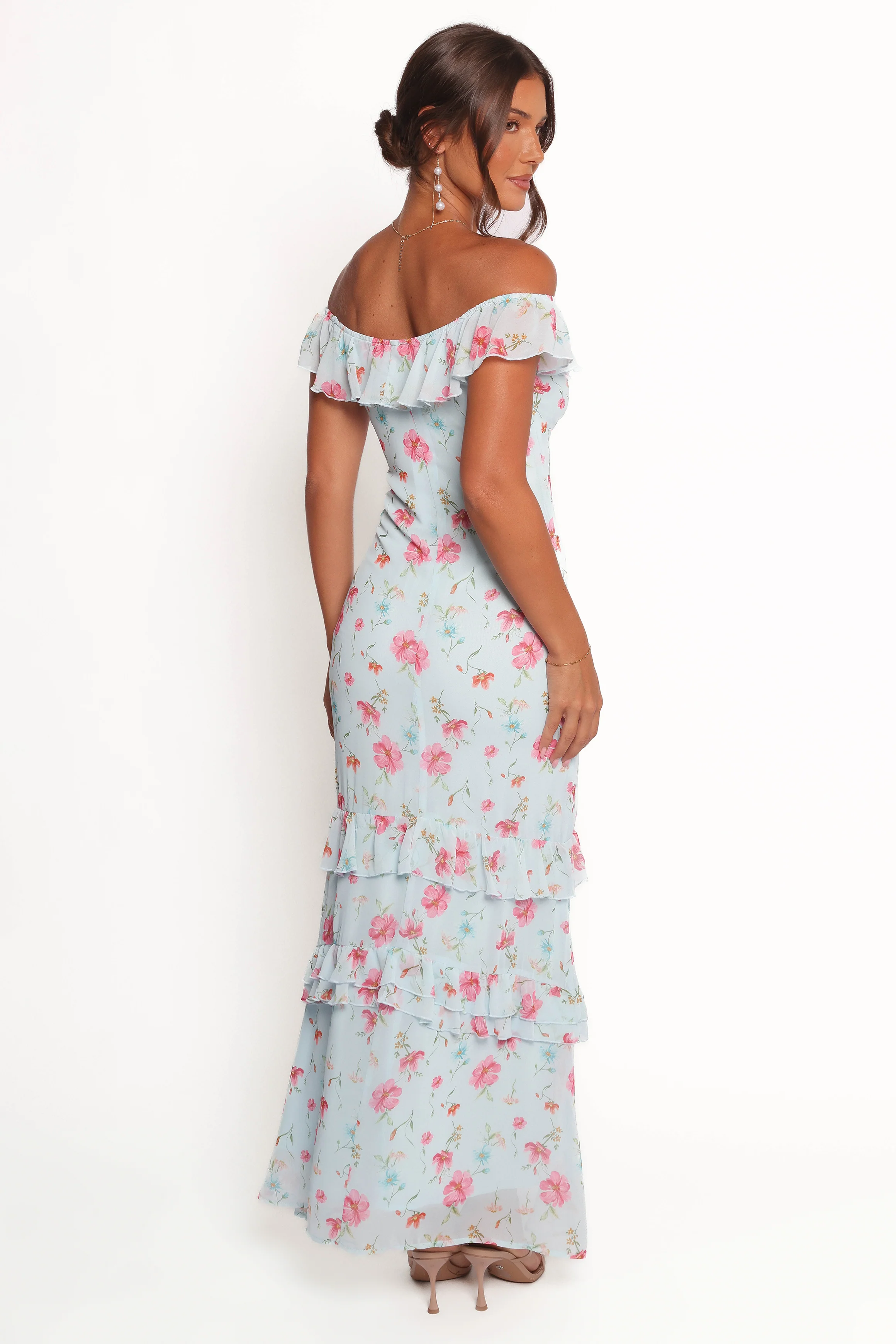 Irelynn Maxi Dress - Blue Floral