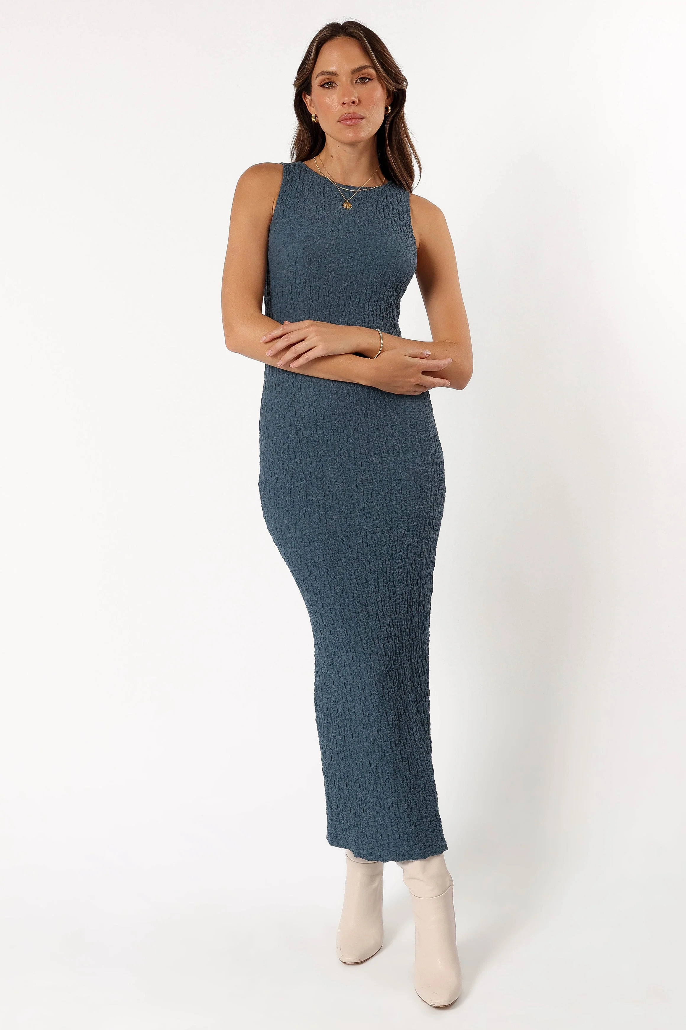 Clark Maxi Dress - Charcoal