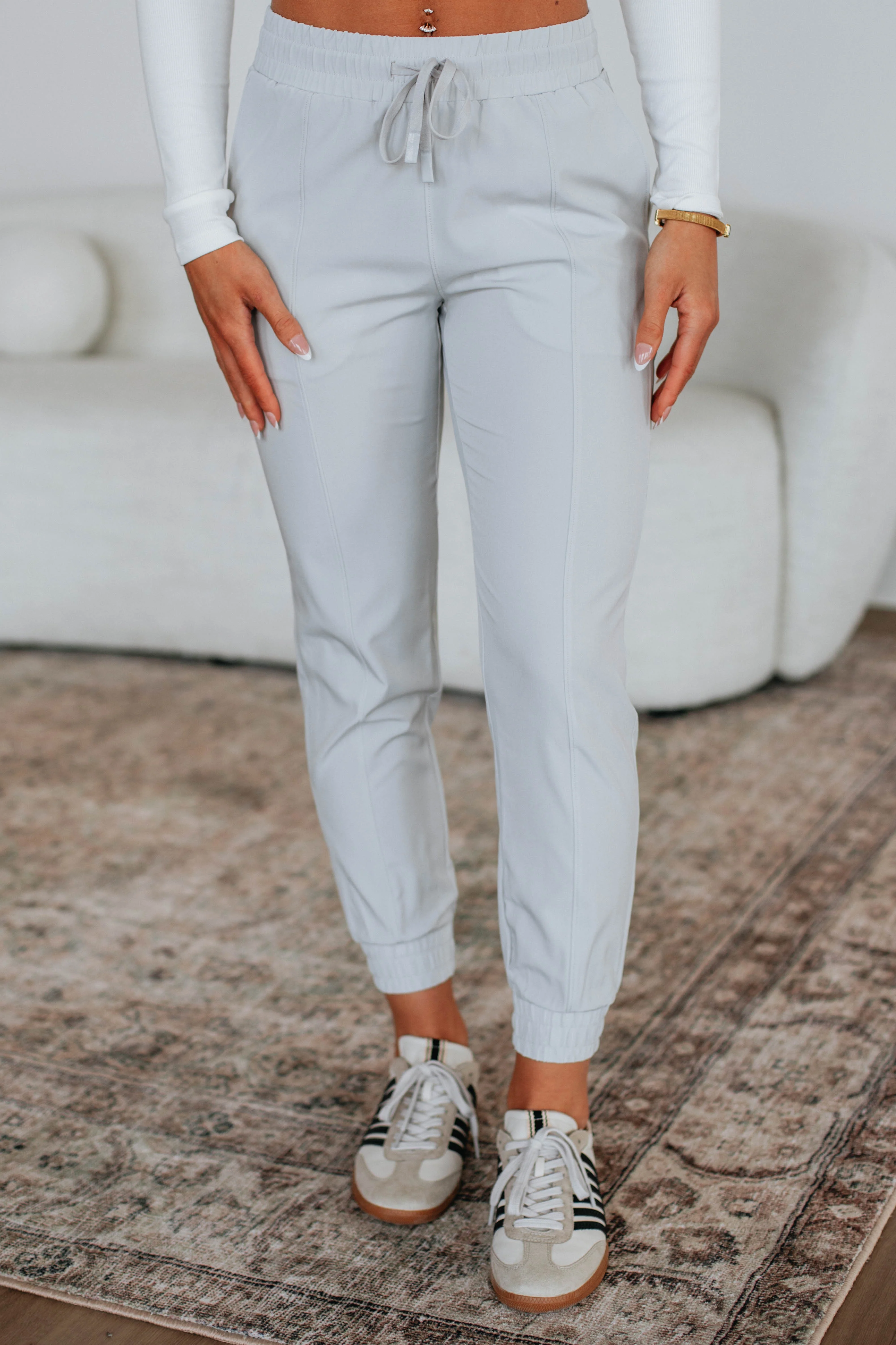 Rowin Active Joggers - Fog