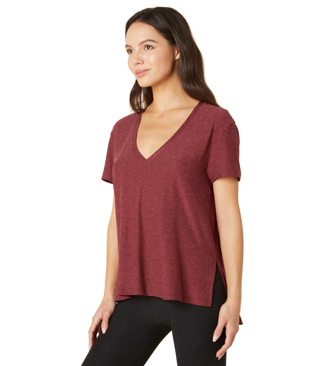 Beyond Yoga Split Up Long Tee