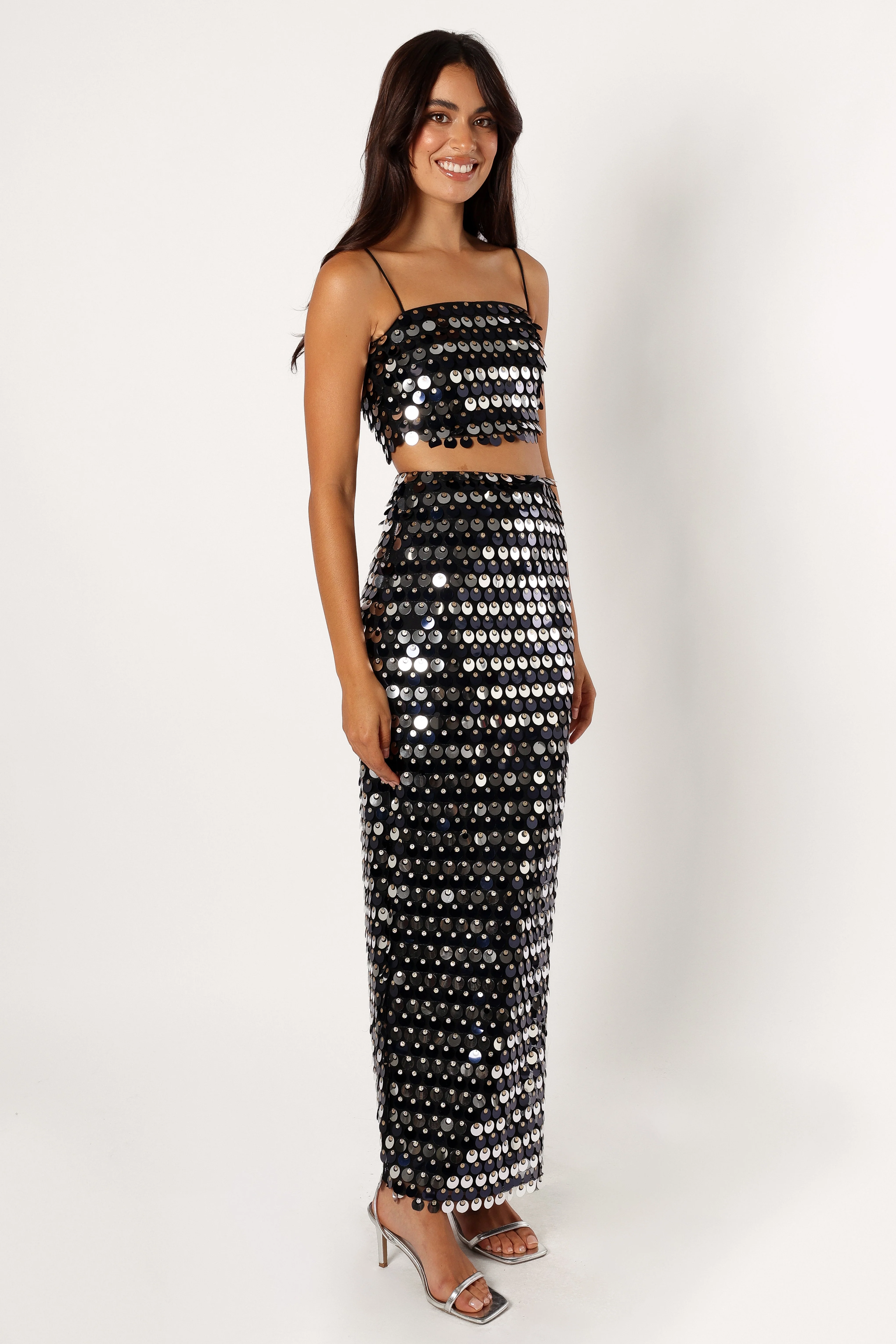 Cortez Crop Top - Black