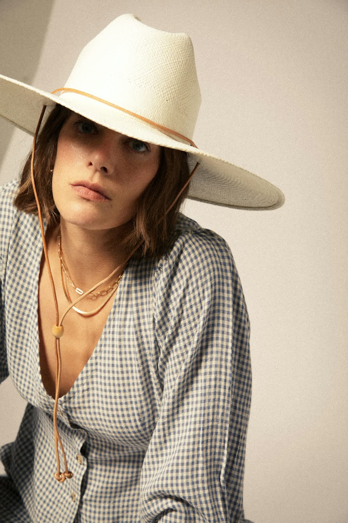 Marina Panama Lifeguard Hat - Panama White