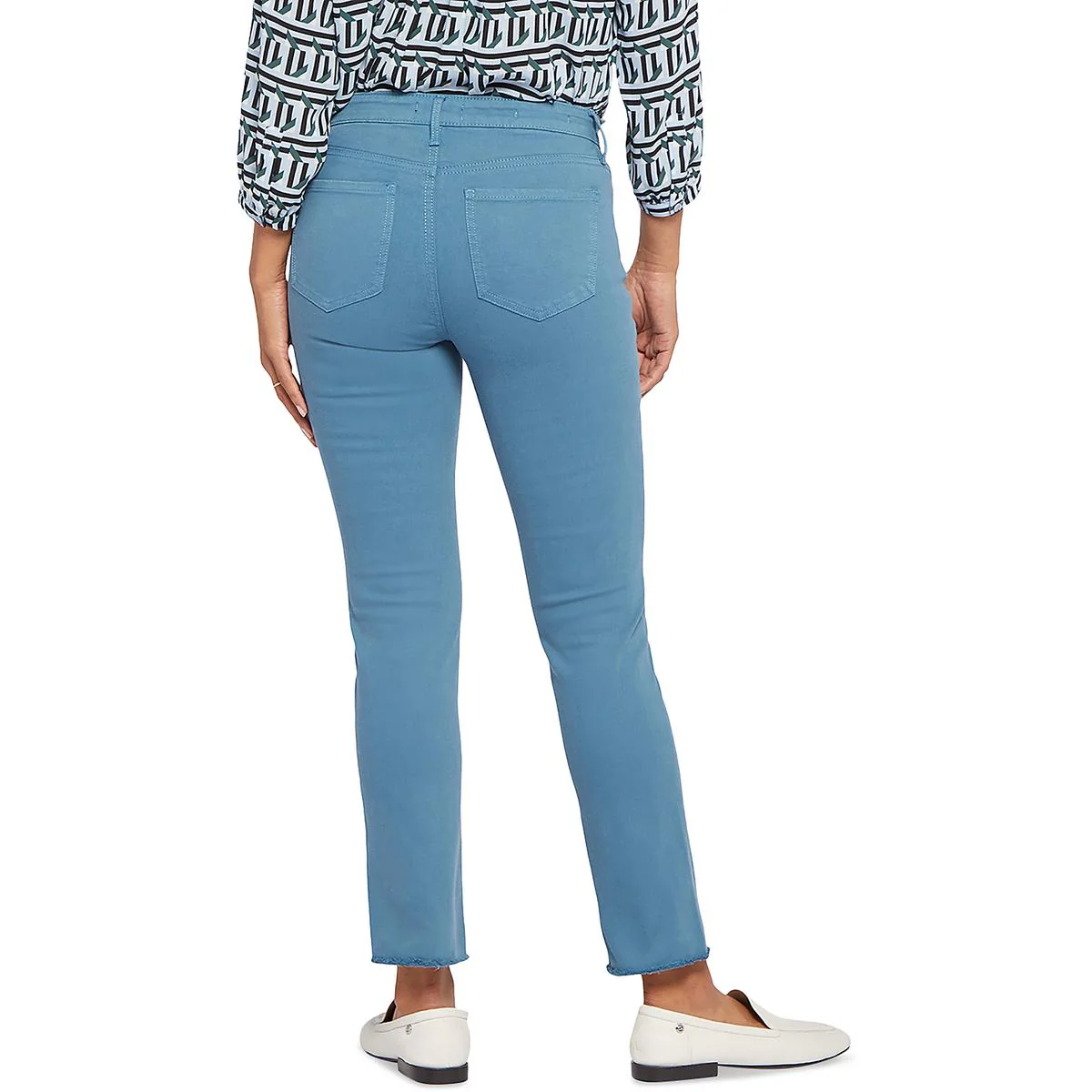 Sheri Womens High Rise Ankle Slim Jeans