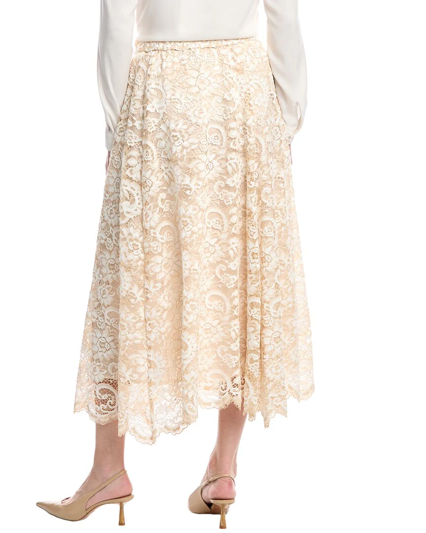 Anne Klein Pull-On Shirred Skirt