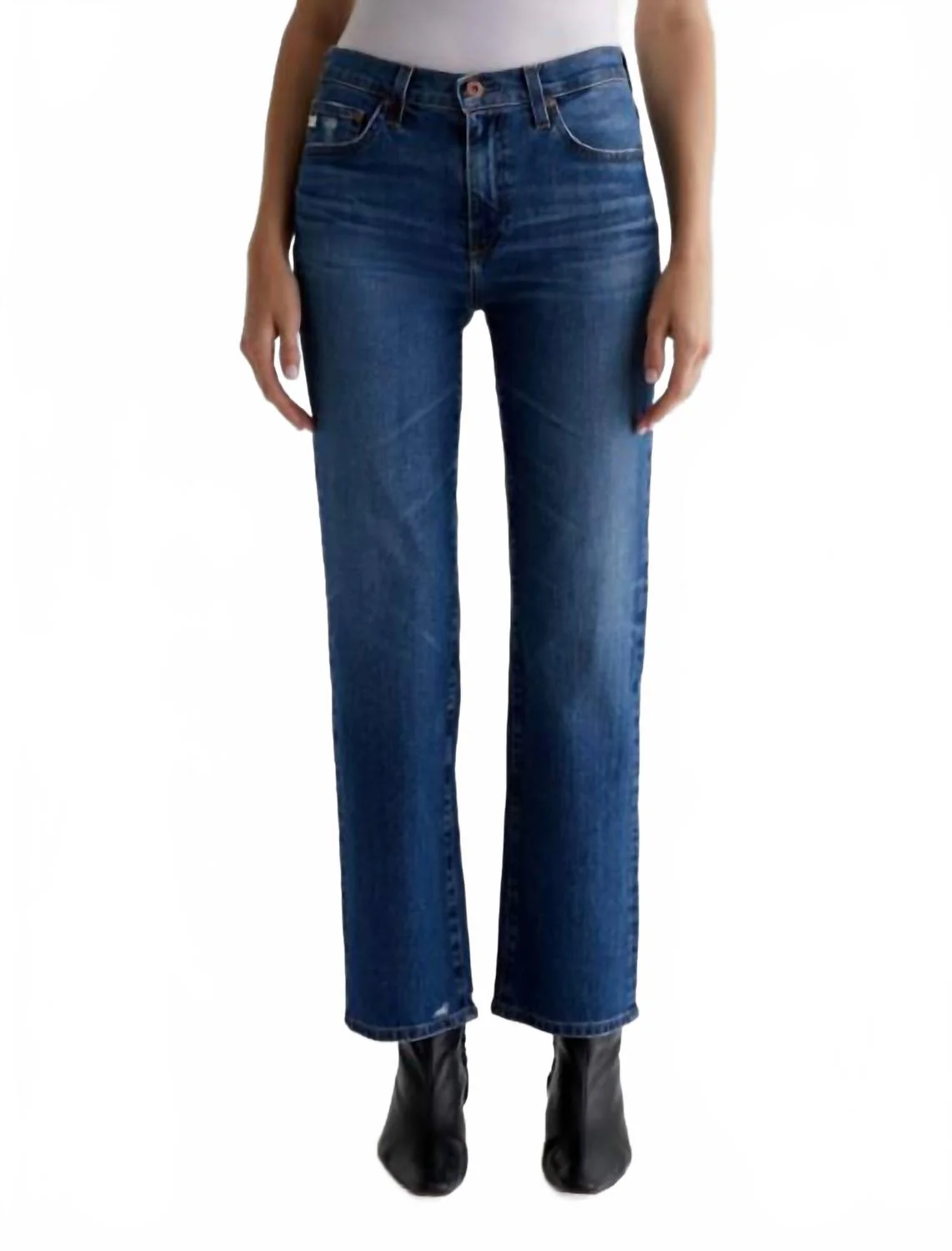 Brinley Straight Leg Jeans In Blue