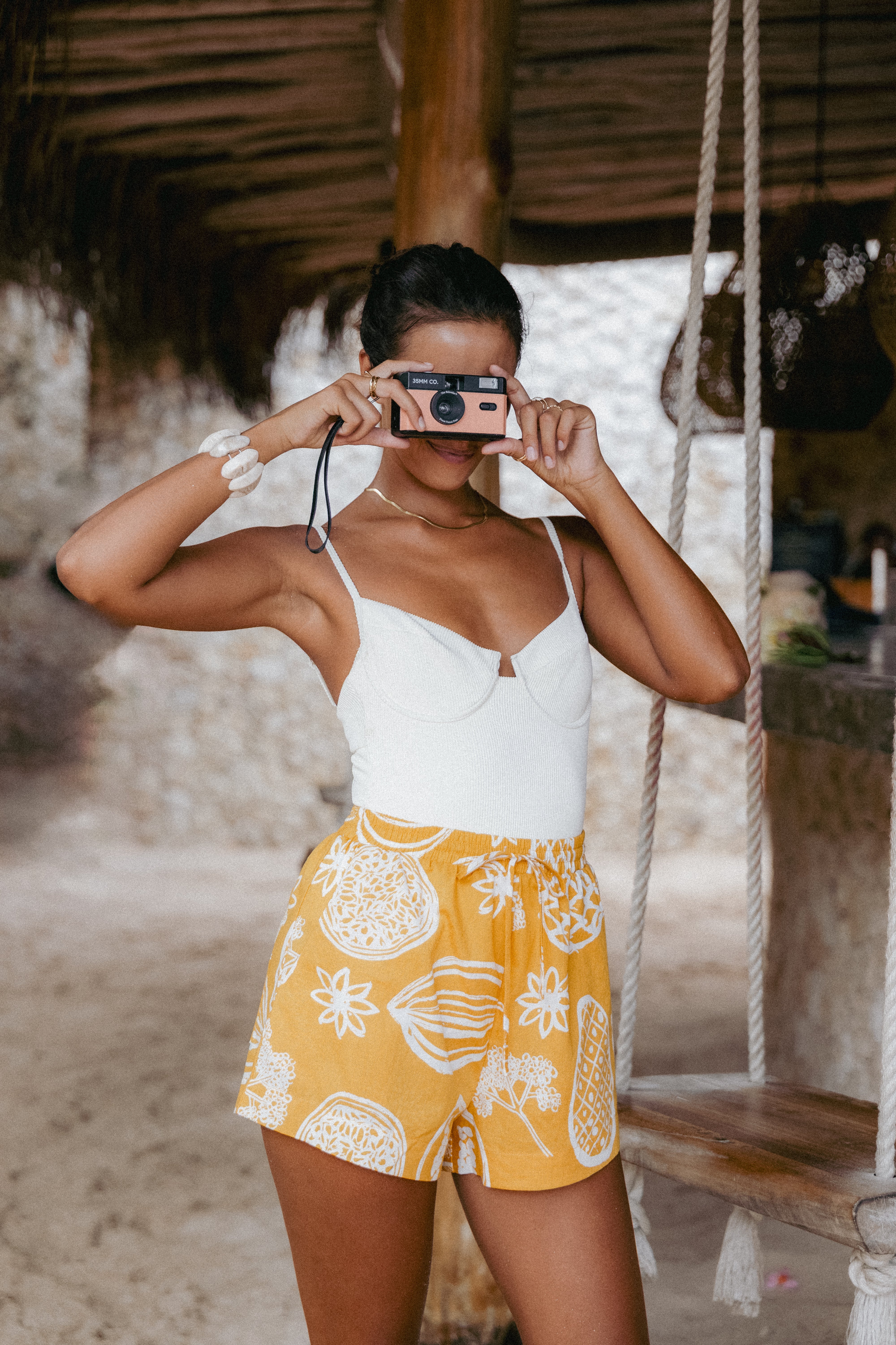 Honey Shorts - Yellow