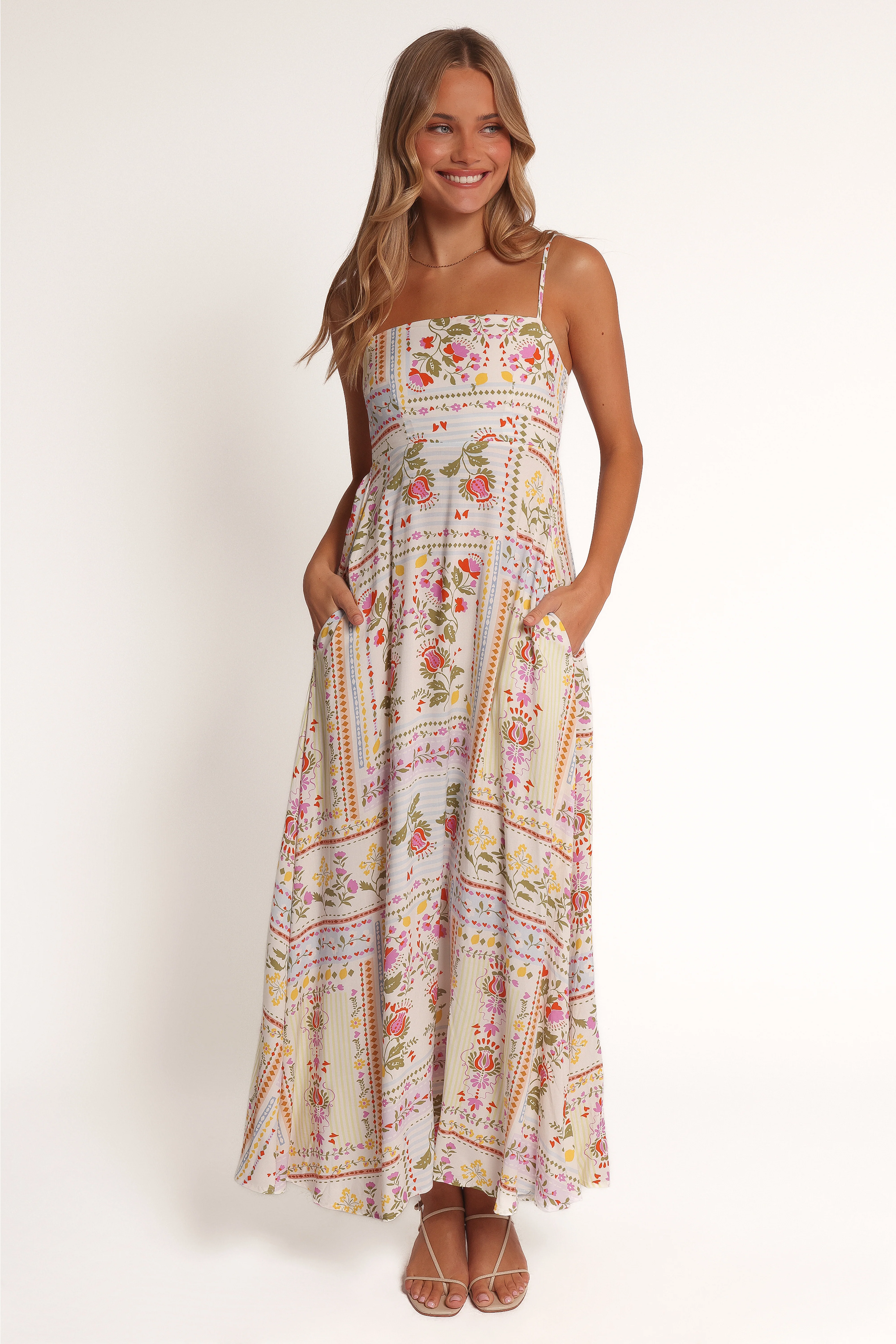 Mireille Maxi Dress - Multi Floral