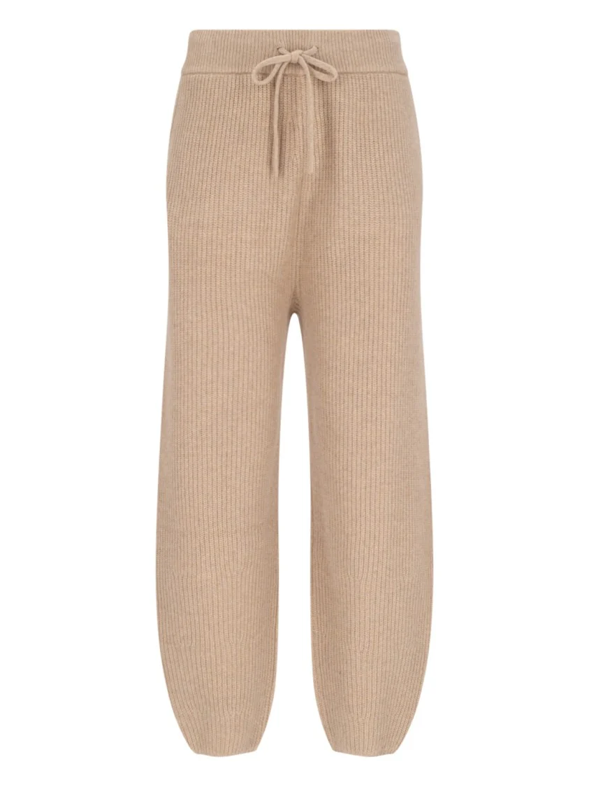 Ribbed Corduroy Pants – Beige