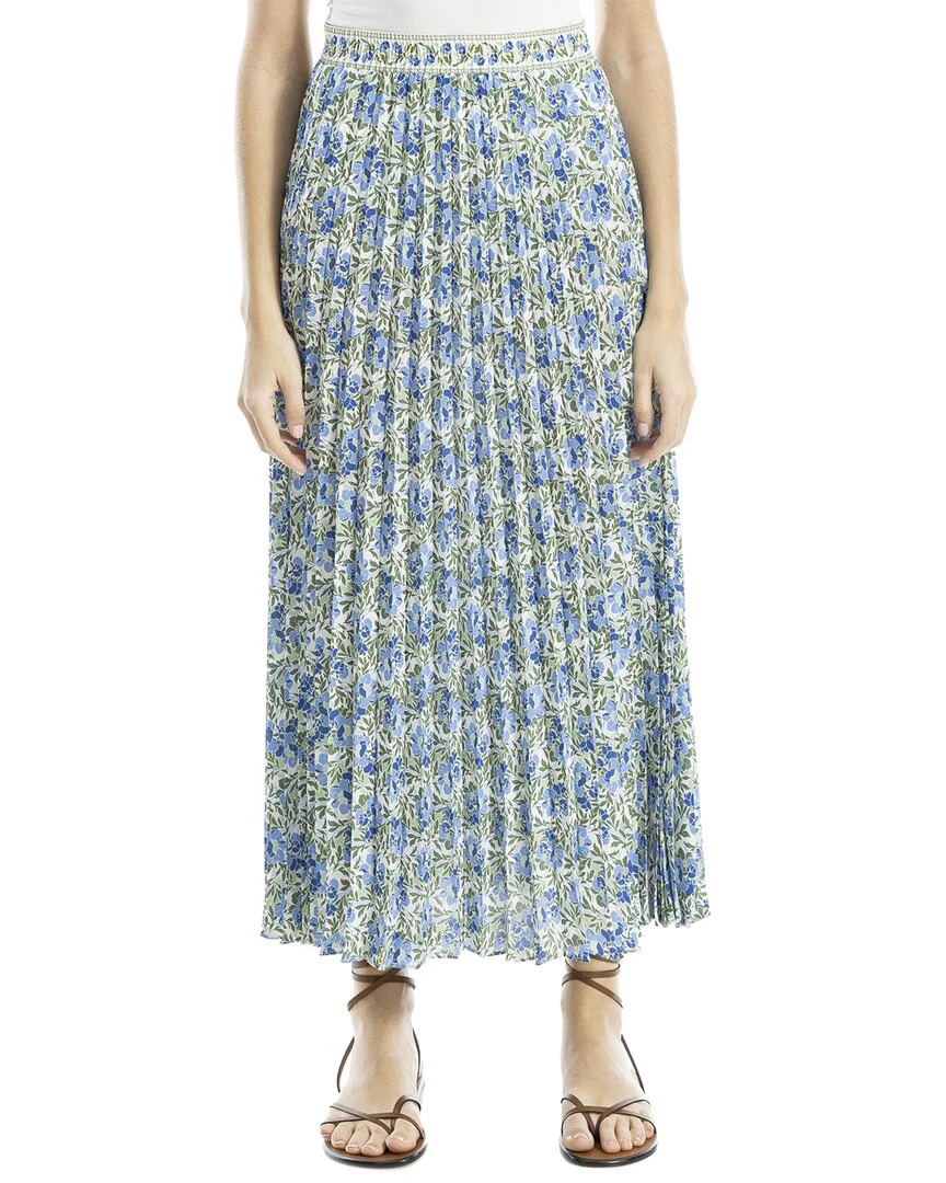 Max Studio Pleated Maxi Skirt