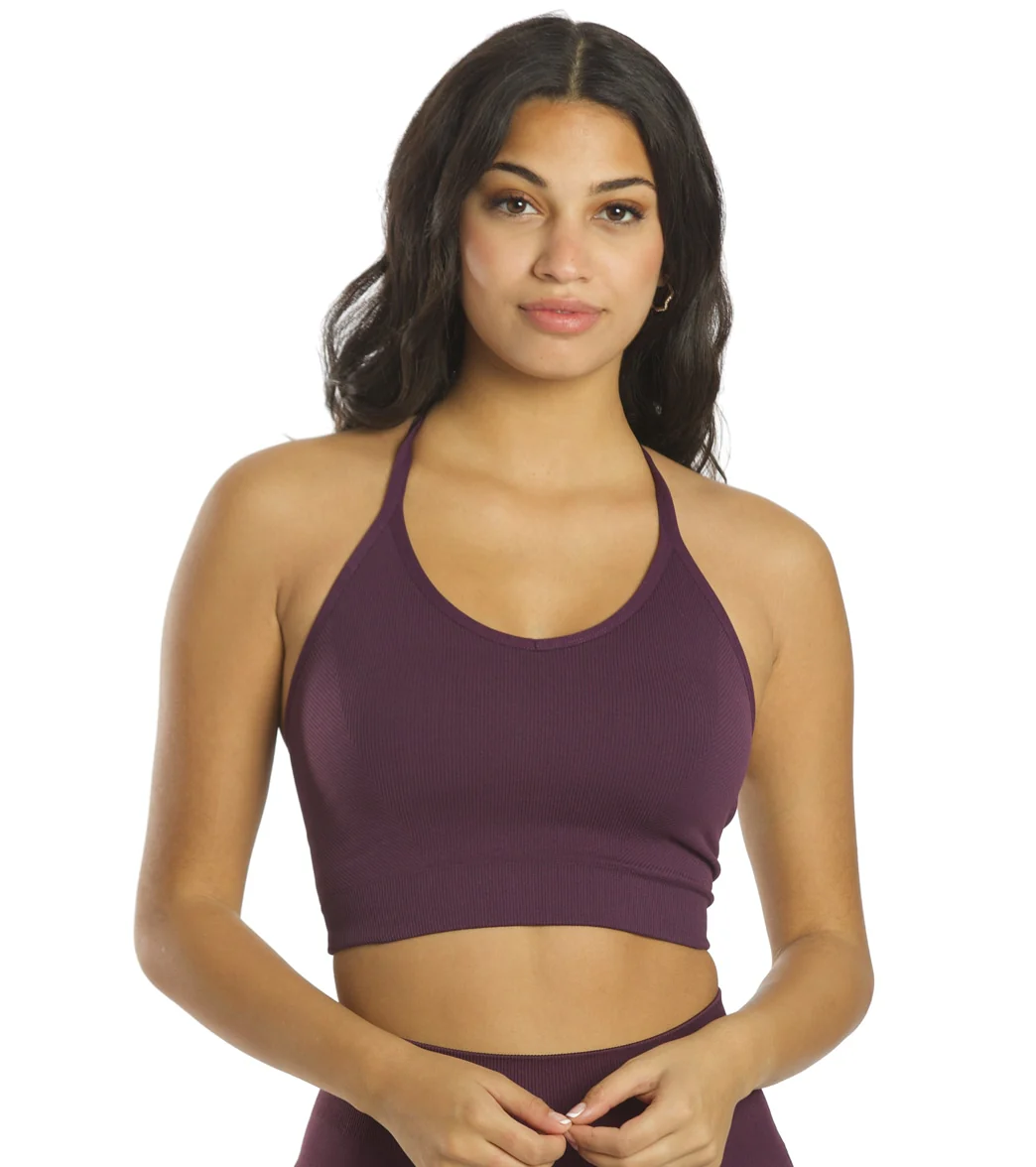 Spiritual Gangster Icon T-Back Sports Bra