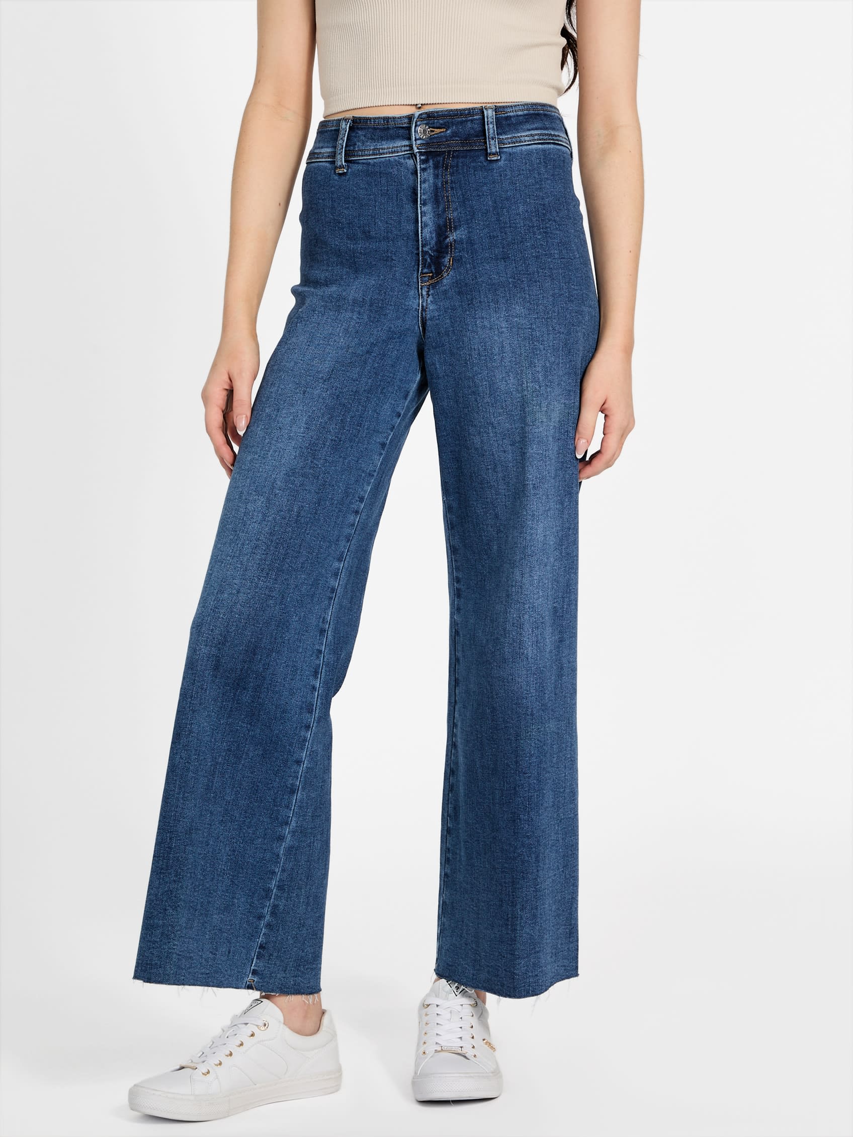 Sandra High-Rise Wide Leg Jeans