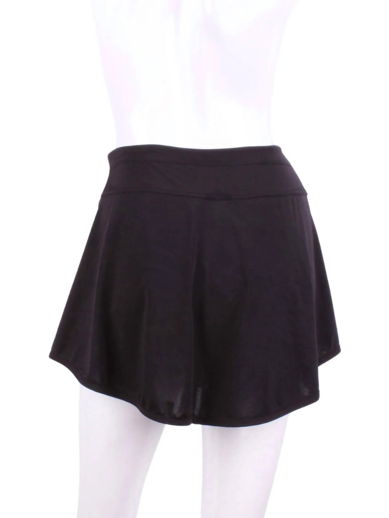 Women's Gladiator Mini Skirt In Black
