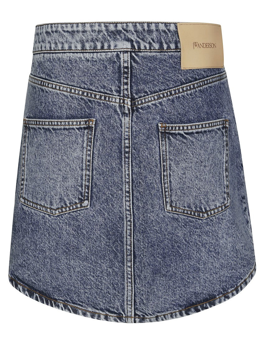 Patch Pocket Mini Skirt
