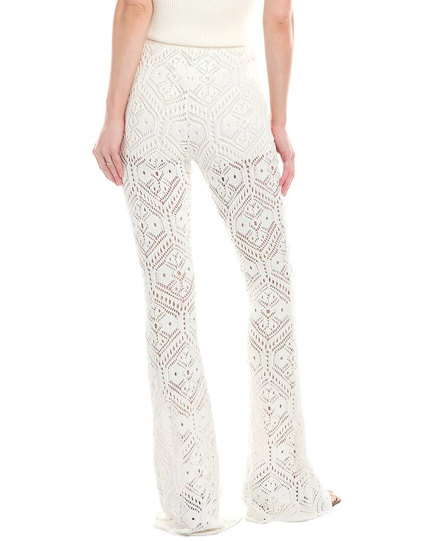 PatBO Crocheted Flare Pant
