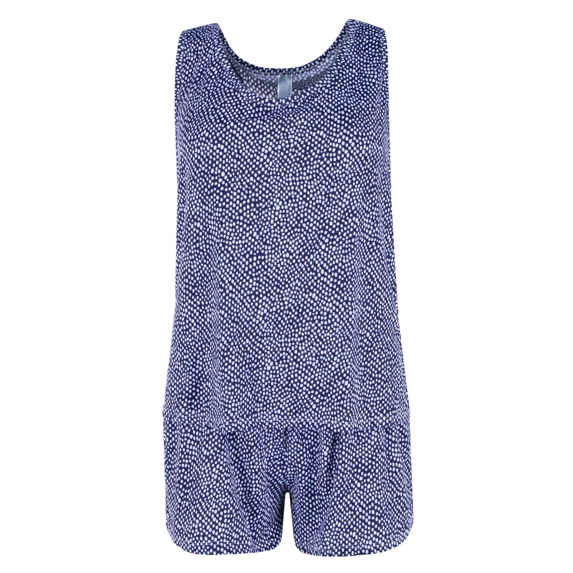 Women's Tank Top and Shorts with Robe Sleep Set