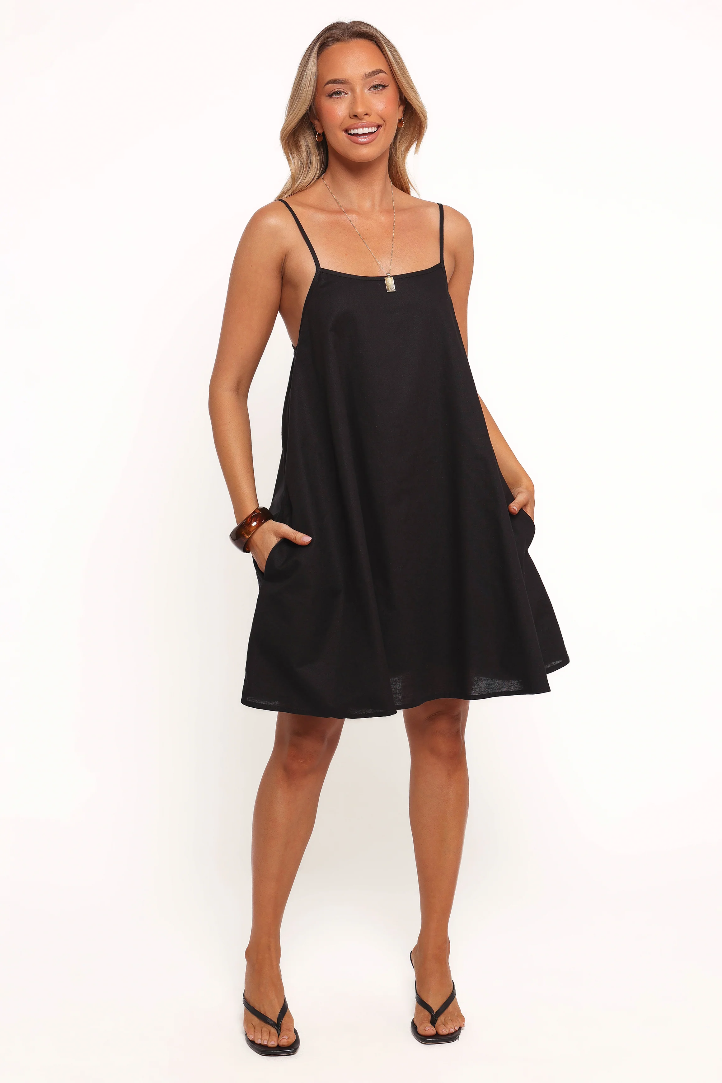 Cloella Mini Dress - Black