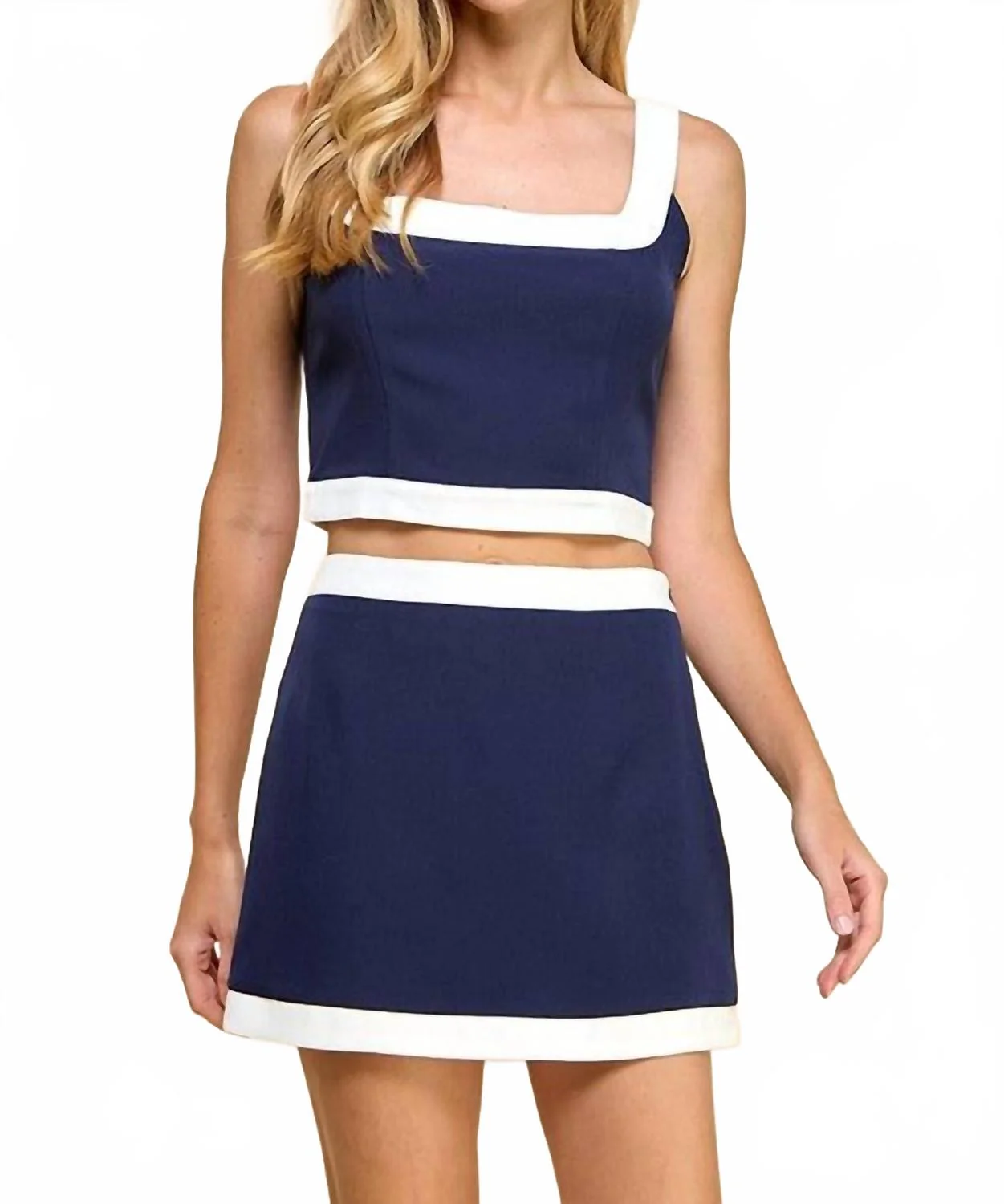 Natalia Two Piece Set In Blue