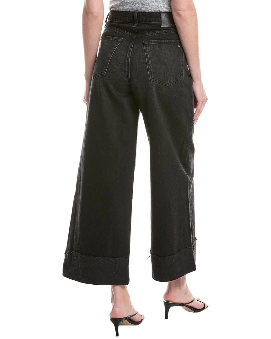 rag & bone Sophie High-Rise Ankle Blair Wide-Leg Jean