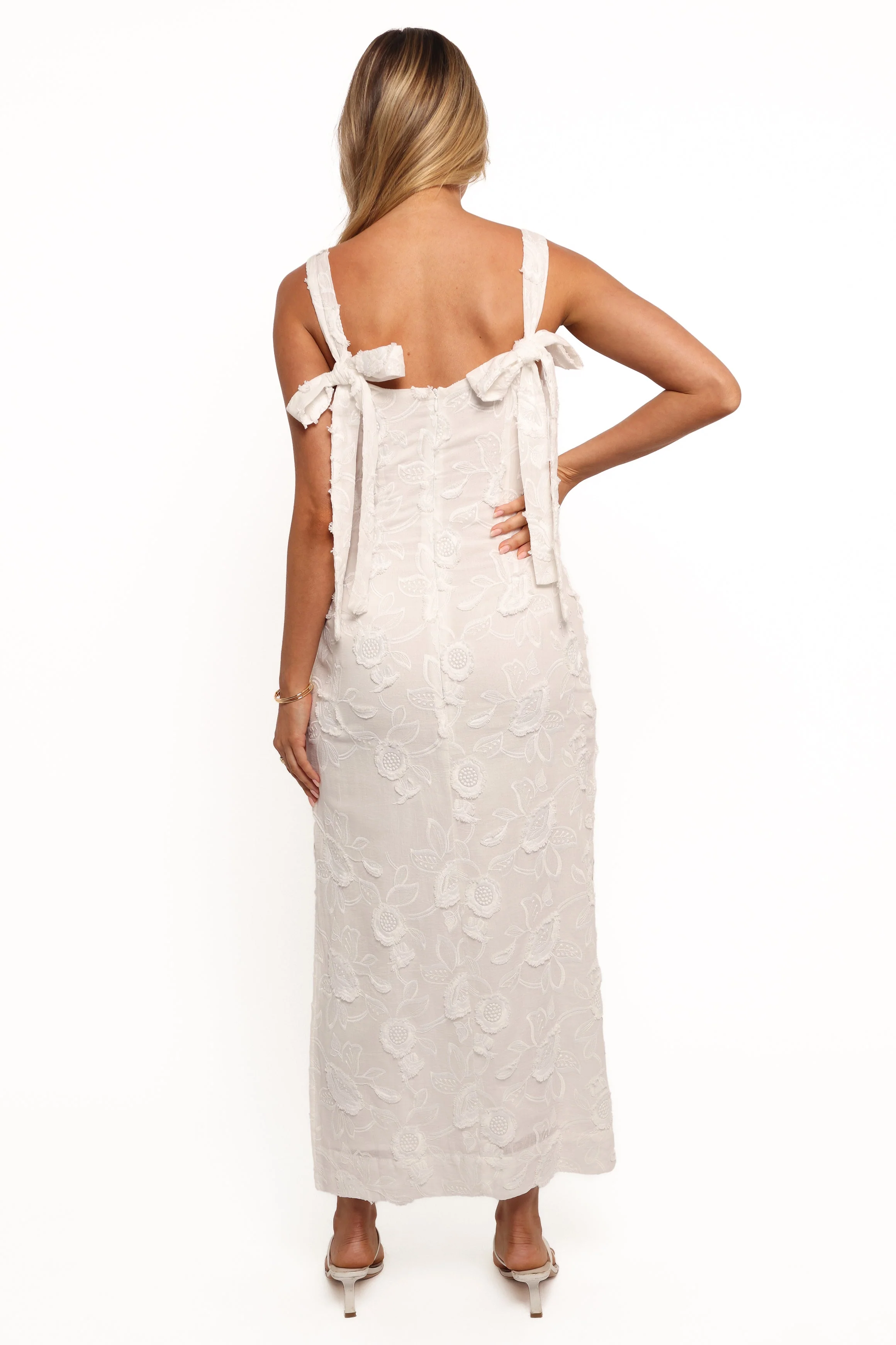 Kerry Midi Dress - White