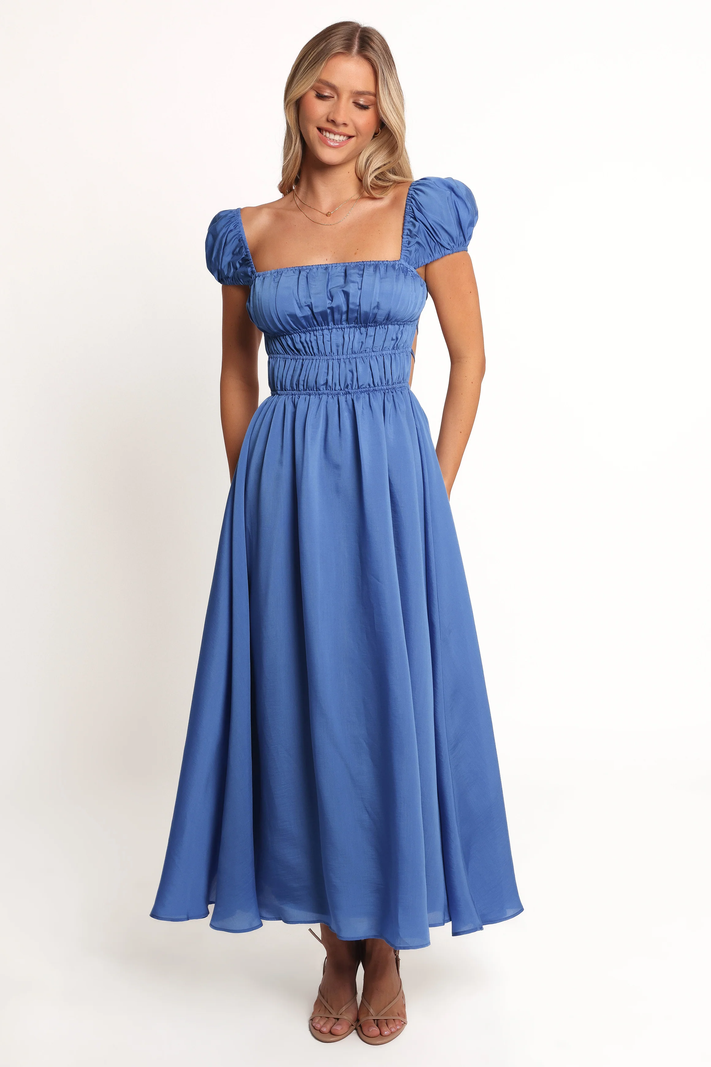 Vienne Maxi Dress - Cobalt