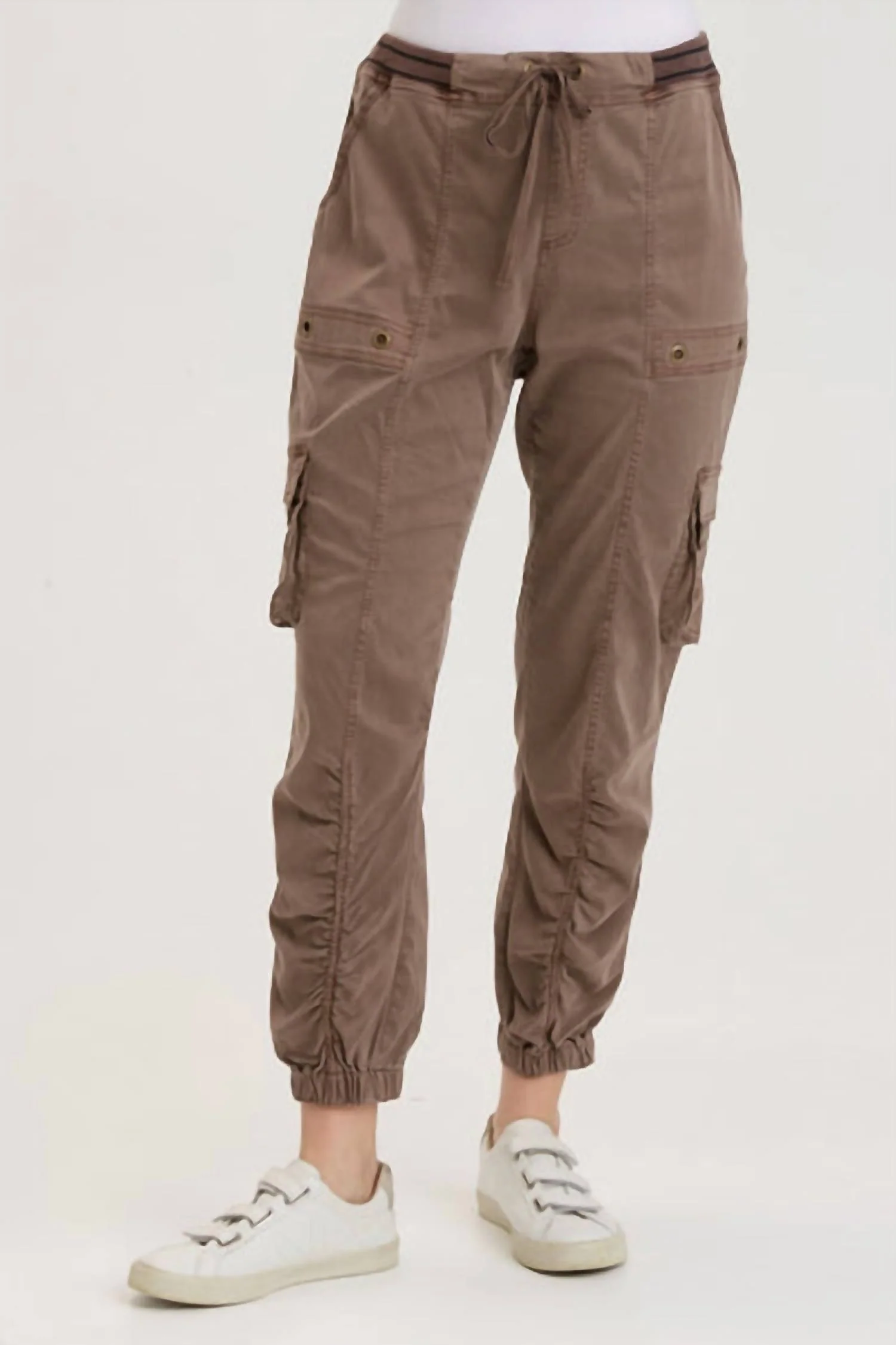 Maxime Banded Pant In Craft Pigment
