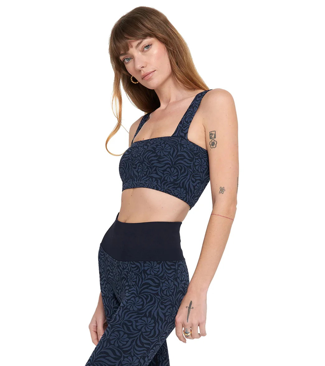 Spiritual Gangster Ria Seamless Jacquard Bra