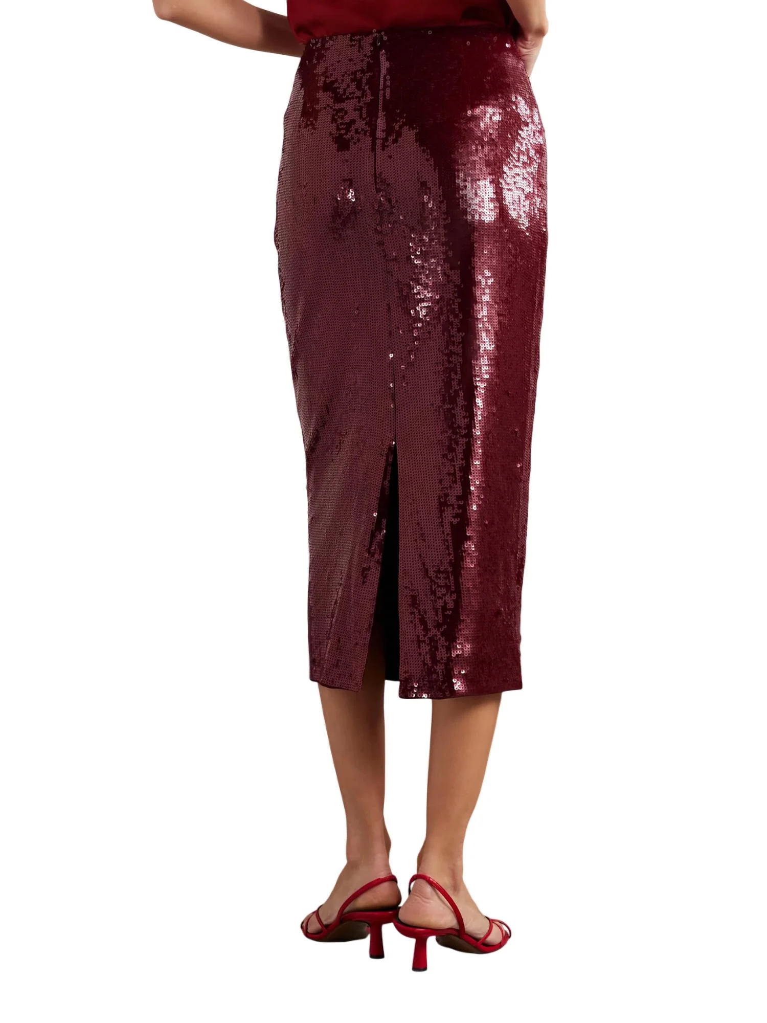 Koa Skirt In Wine