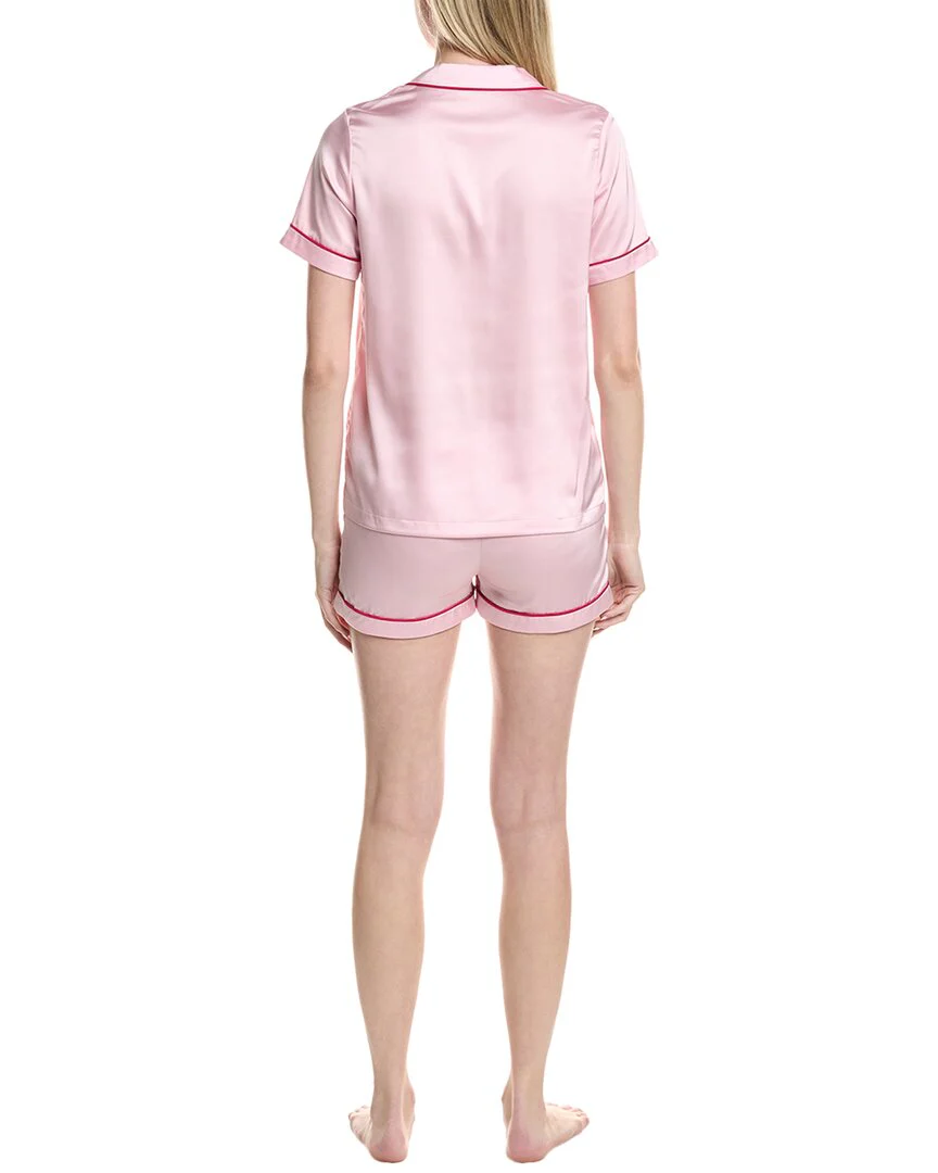 KatieJnyc 2Pc Olivia Satin Stretch Lounge Set